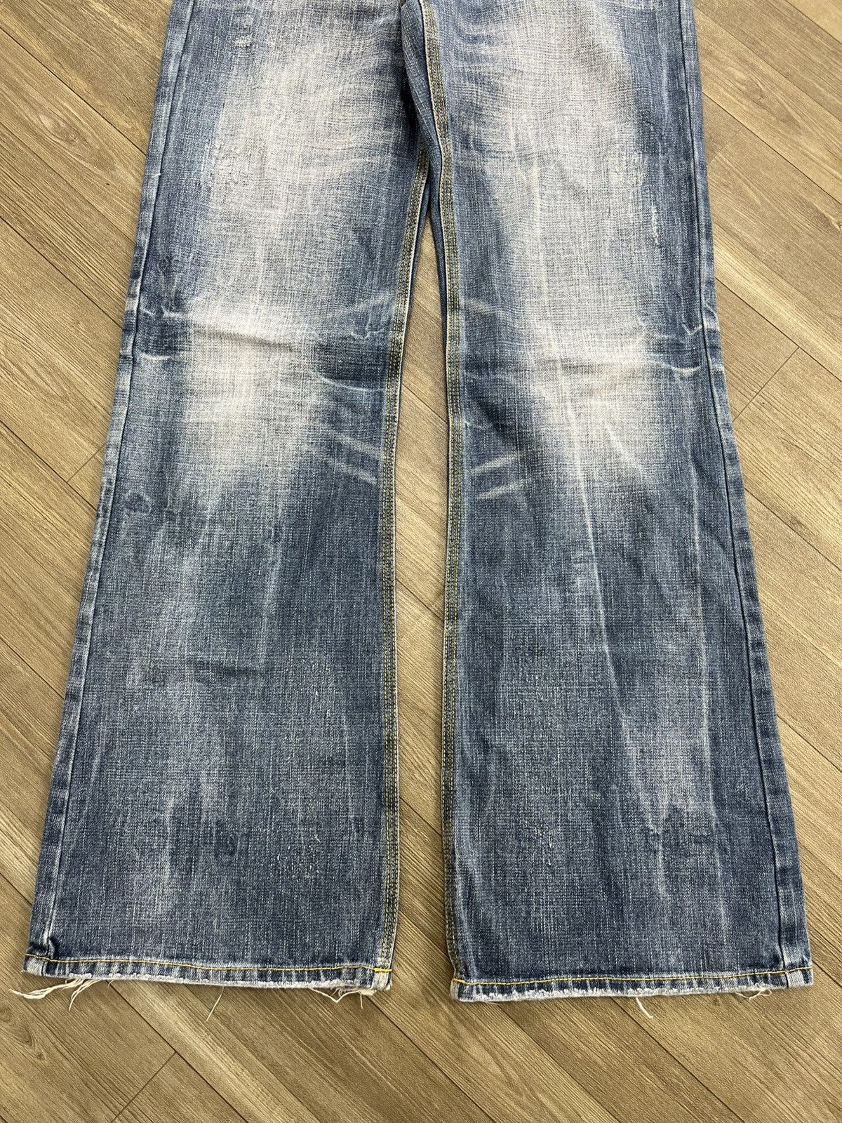 If Six Was Nine Flare Jeans High Street Japan Boot Cut Heaven Winger Jeans Size US 28 / EU 44 - 7 Thumbnail