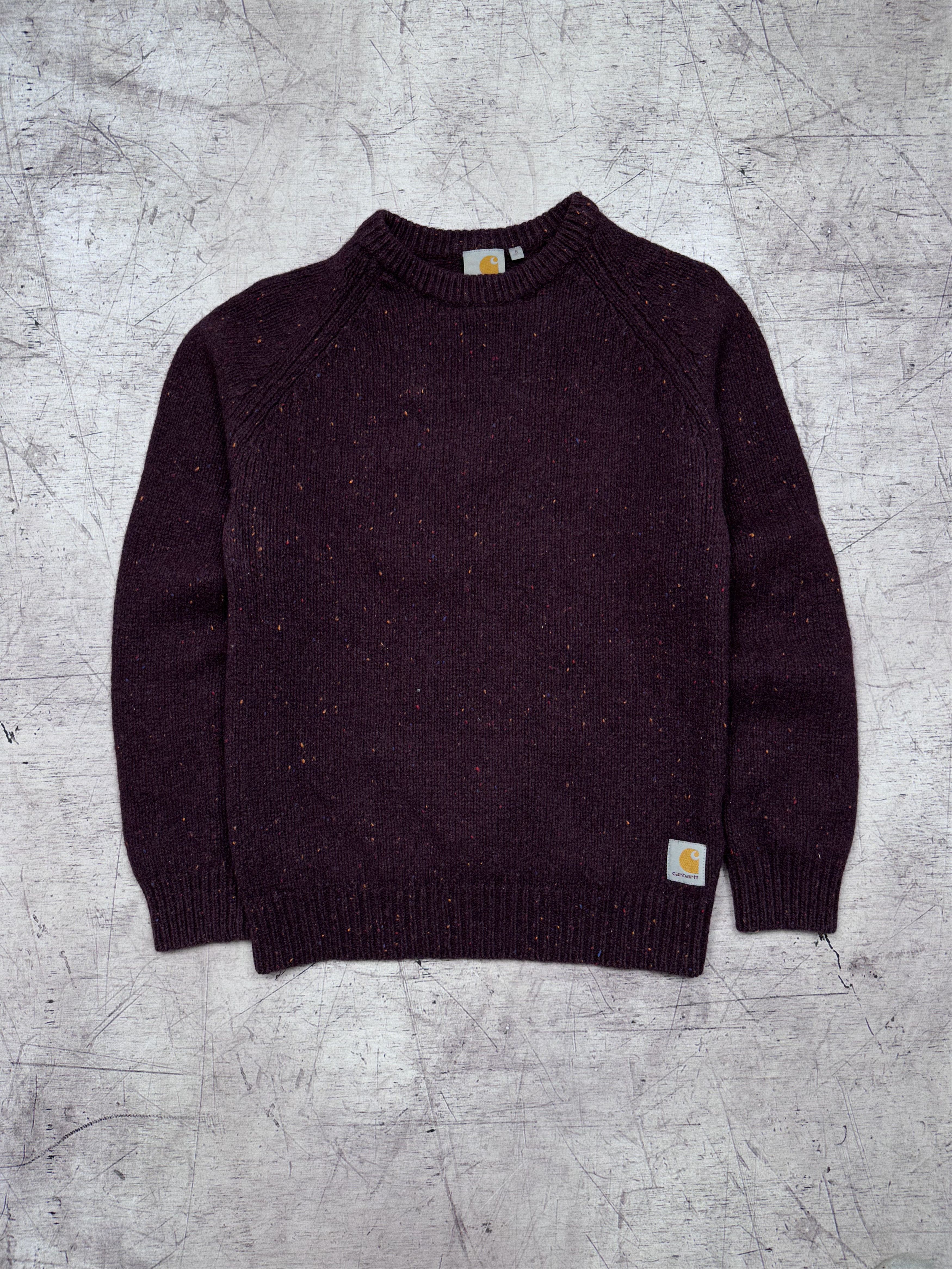 Carhartt Wip Carhartt Wip Mens Anglistic Wool Knit Sweater Size US S / EU 44-46 / 1 - 1 Thumbnail
