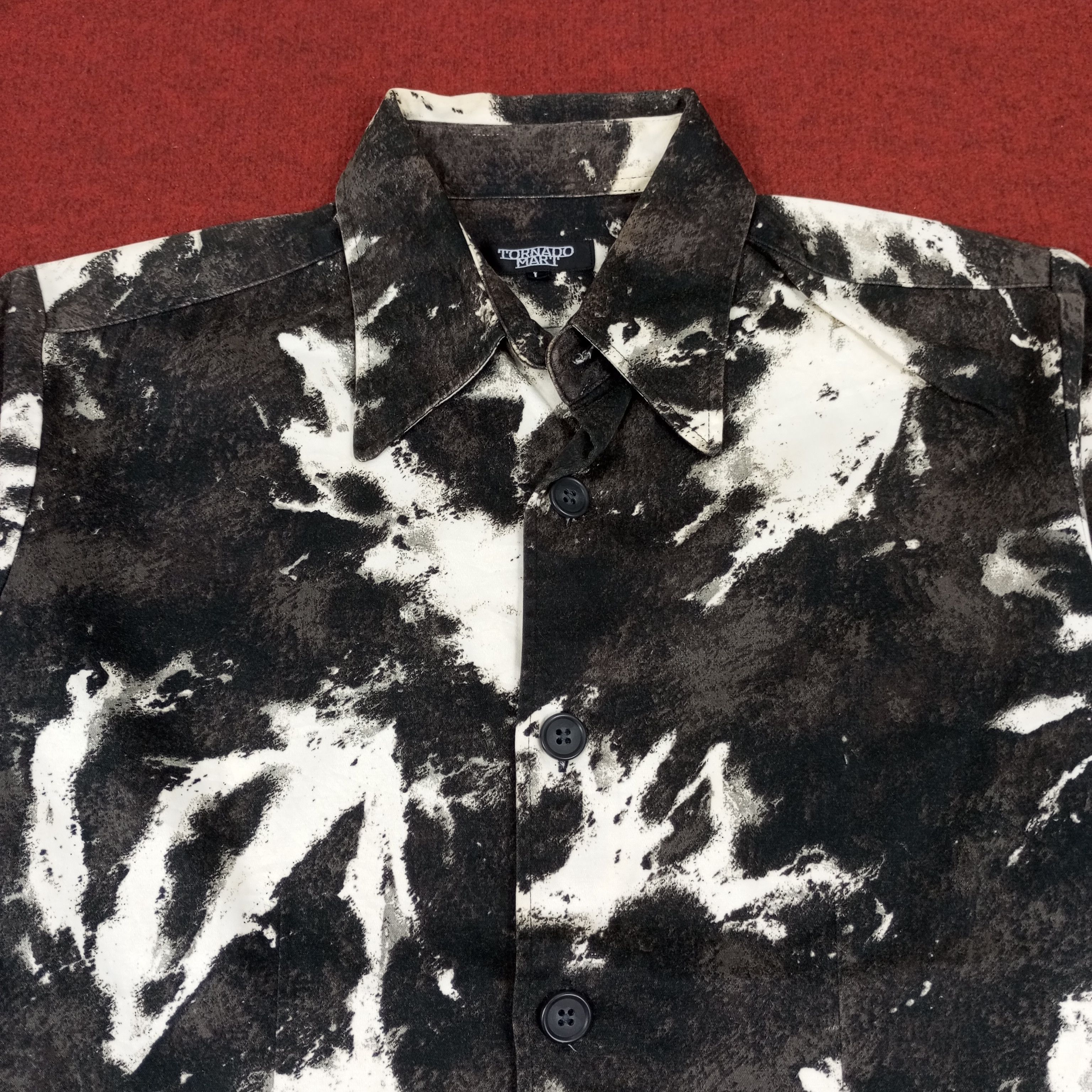 Japanese Brand × Tornado Mart × Vintage Tornado Mart Rare Design Fashion Art Style Shirt Size US M / EU 48-50 / 2 - 2 Thumbnail