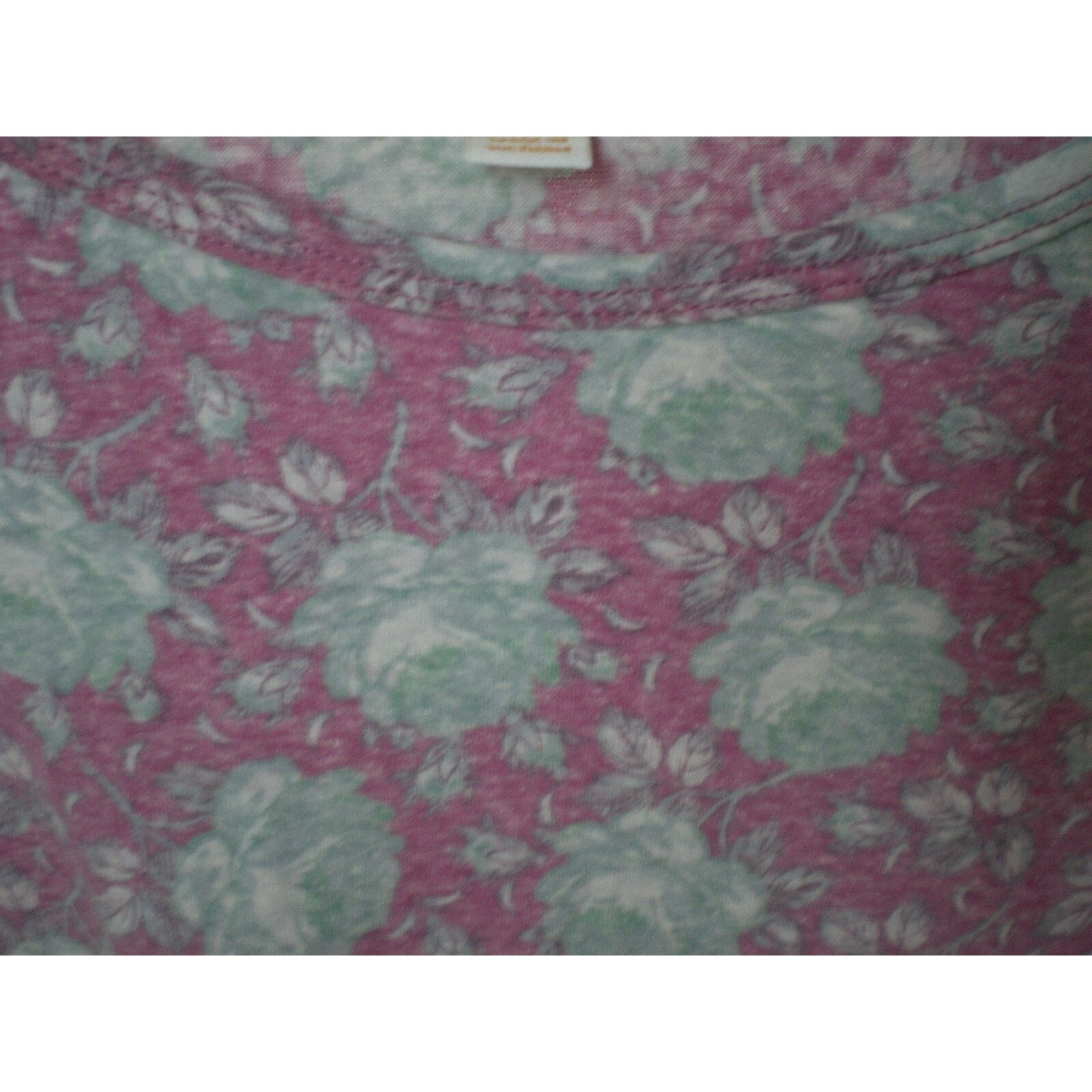 Other NWT LuLaRoe Fuchsia Floral Irma Shirt Top Blouse Tunic XXS Size S / US 4 / IT 40 - 6 Thumbnail