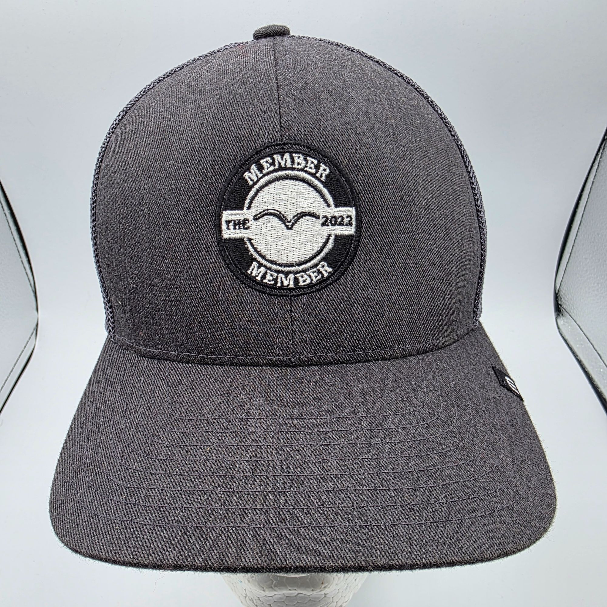 TravisMathew Travis Mathew The Member 2022 Snapback Hat Gray Mesh Adjusta Size ONE SIZE - 1 Thumbnail