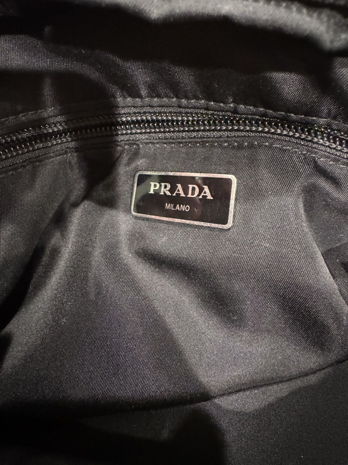 Prada Prada Marsupio Belt Bag Black Fanny Pack Tessuto 2VL005 Size ONE SIZE - 4 Thumbnail