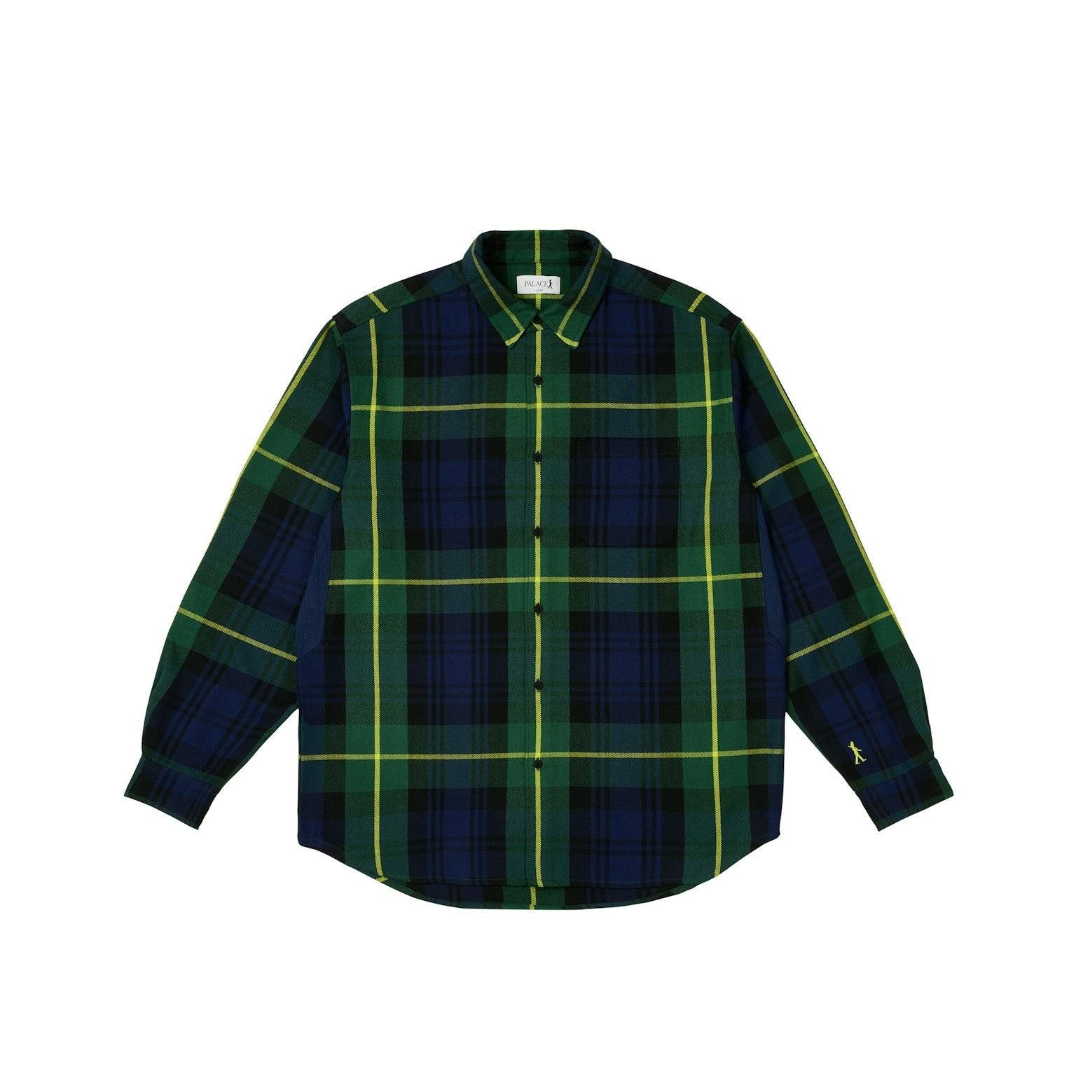 Palace Palace Guard Shirt Black Watch Large FW24 Size US L / EU 52-54 / 3 - 1 Thumbnail