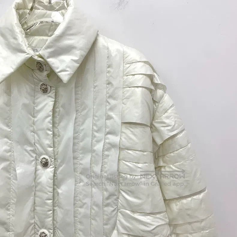 Chanel Chanel Snow series white lapel single-breasted long-sleeve Size XS / US 0-2 / IT 36-38 - 3 Thumbnail
