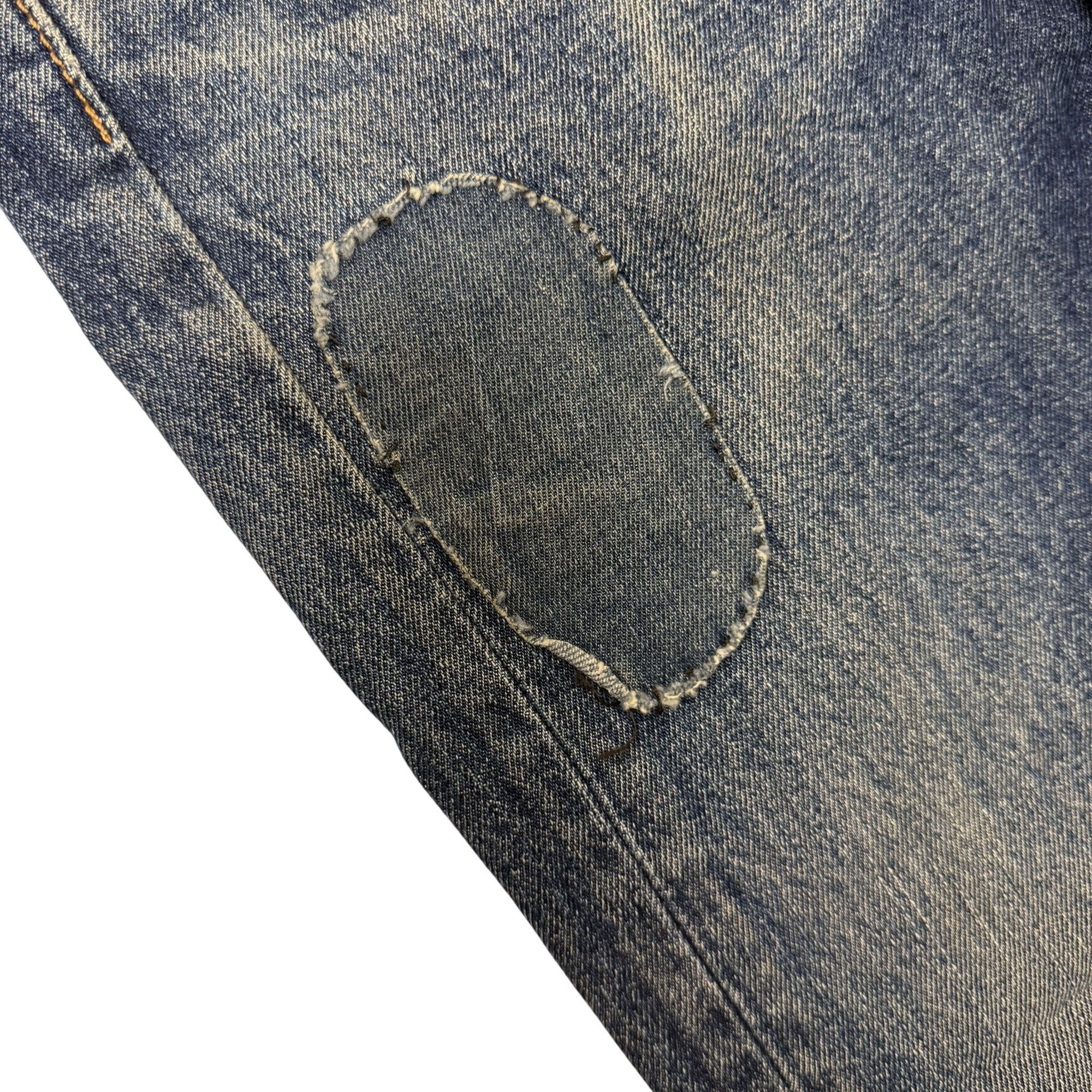 Levi's Vtg Levis 501 DISTRESSED Blue Jeans Denim ROCKERS Pants 28 Size US 28 / EU 44 - 9 Thumbnail