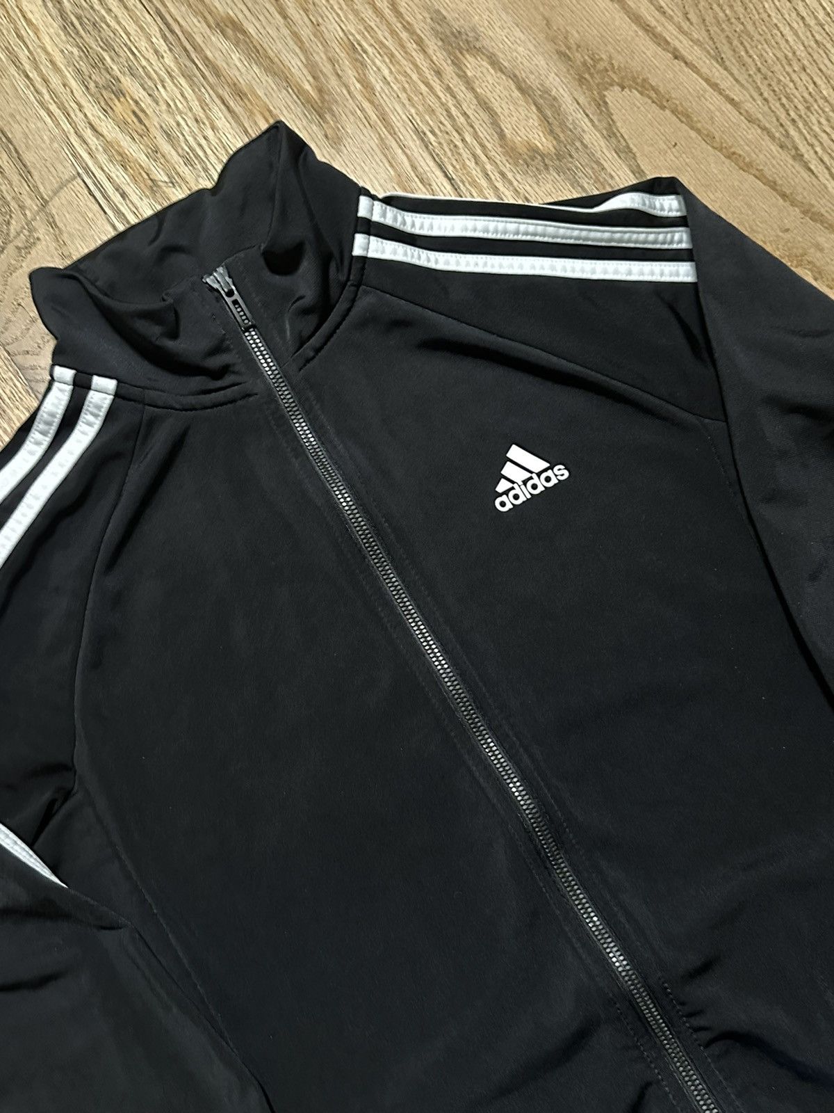 Adidas Black Adidas vintage track jacket Size S / US 4 / IT 40 - 3 Thumbnail