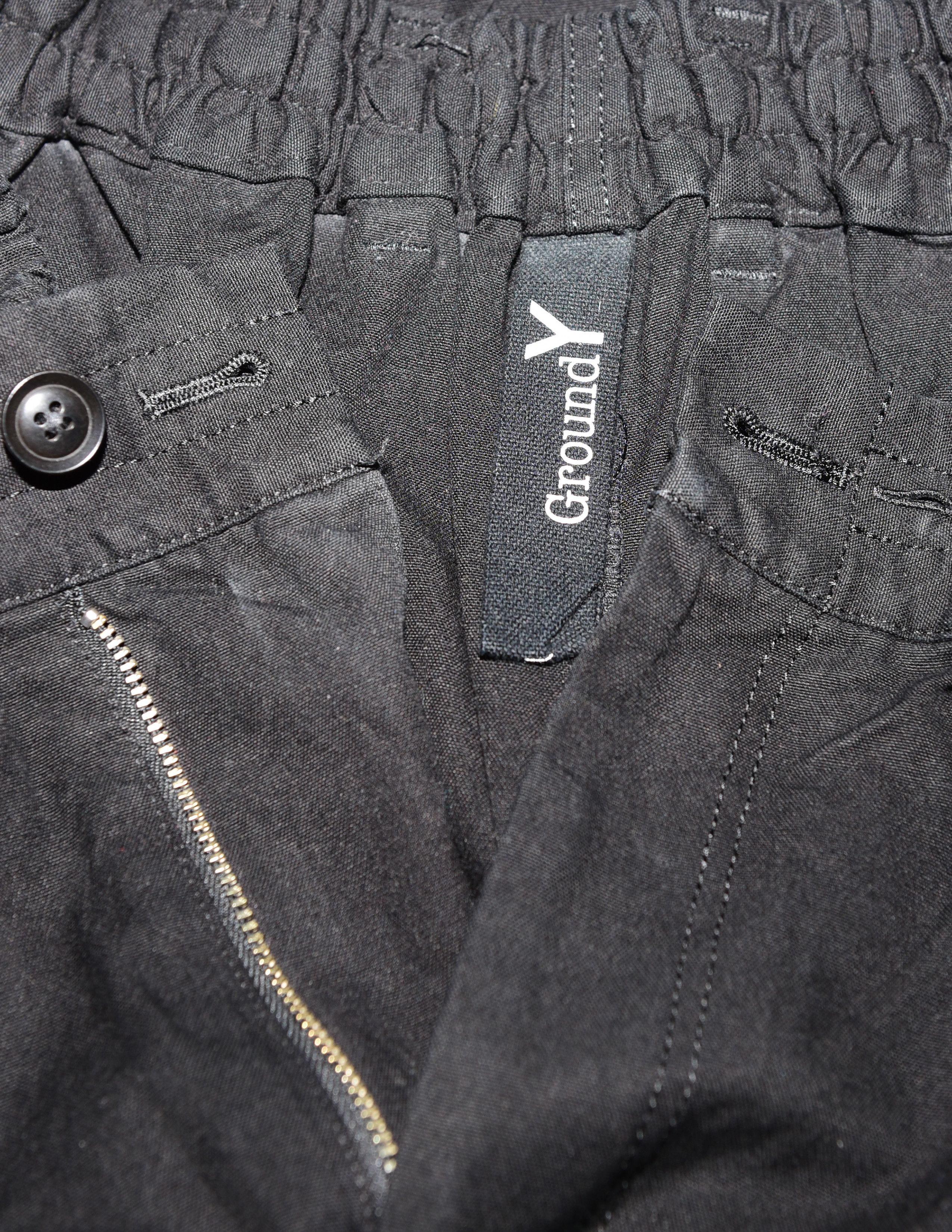 Yohji Yamamoto Yohji Yamamoto GroundY Short Hakama Pants Size US 38 / EU 54 - 5 Thumbnail