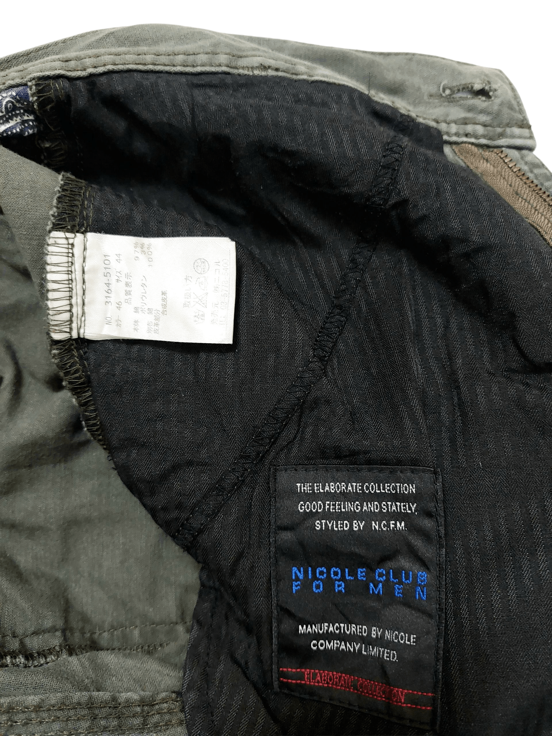 HIDEAWAYS NCFM Multipocket Punk Tactical Pants Size US 30 / EU 46 - 18 Thumbnail