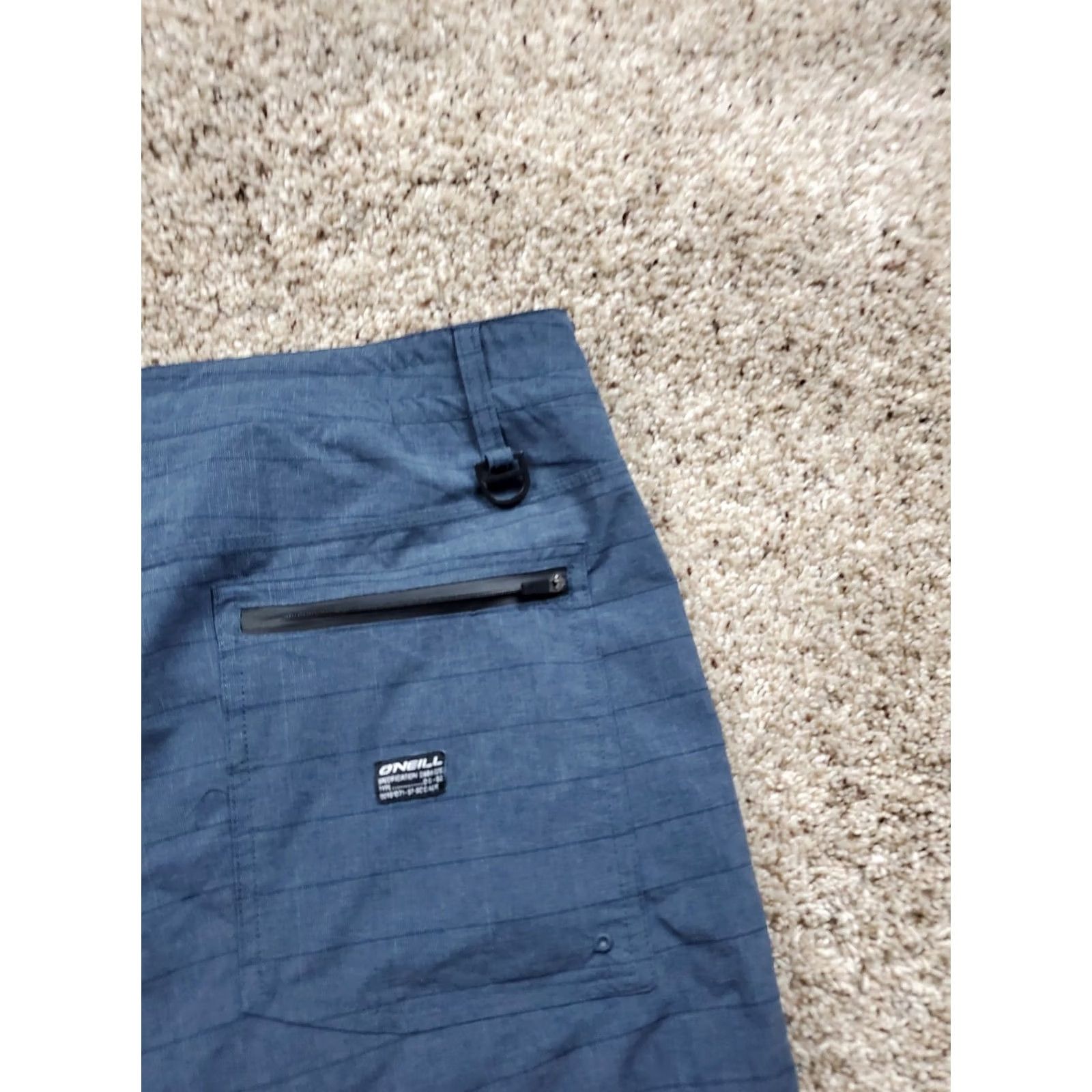 O'Neill VINTAGE? No. ONeill Crossover Hybrid Shorts Mens 40 Blue Quick Dry Cargo Pockets Stretch Size US 40 / EU 56 - 7 Thumbnail