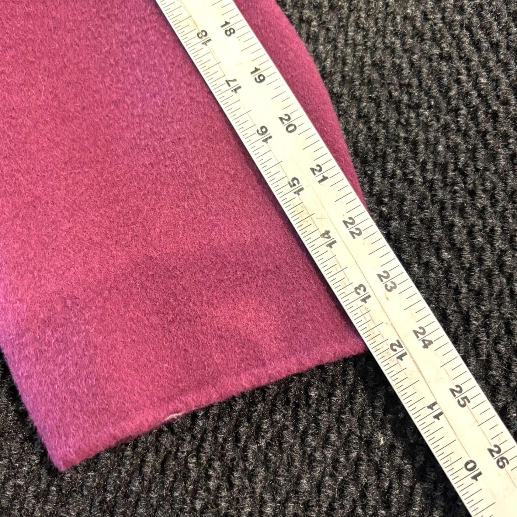 Talbots Talbots Women XL Reversible Jacket Coat Wool Blend Maroon Pink Open Front Casual Size XL / US 12-14 / IT 48-50 - 7 Thumbnail