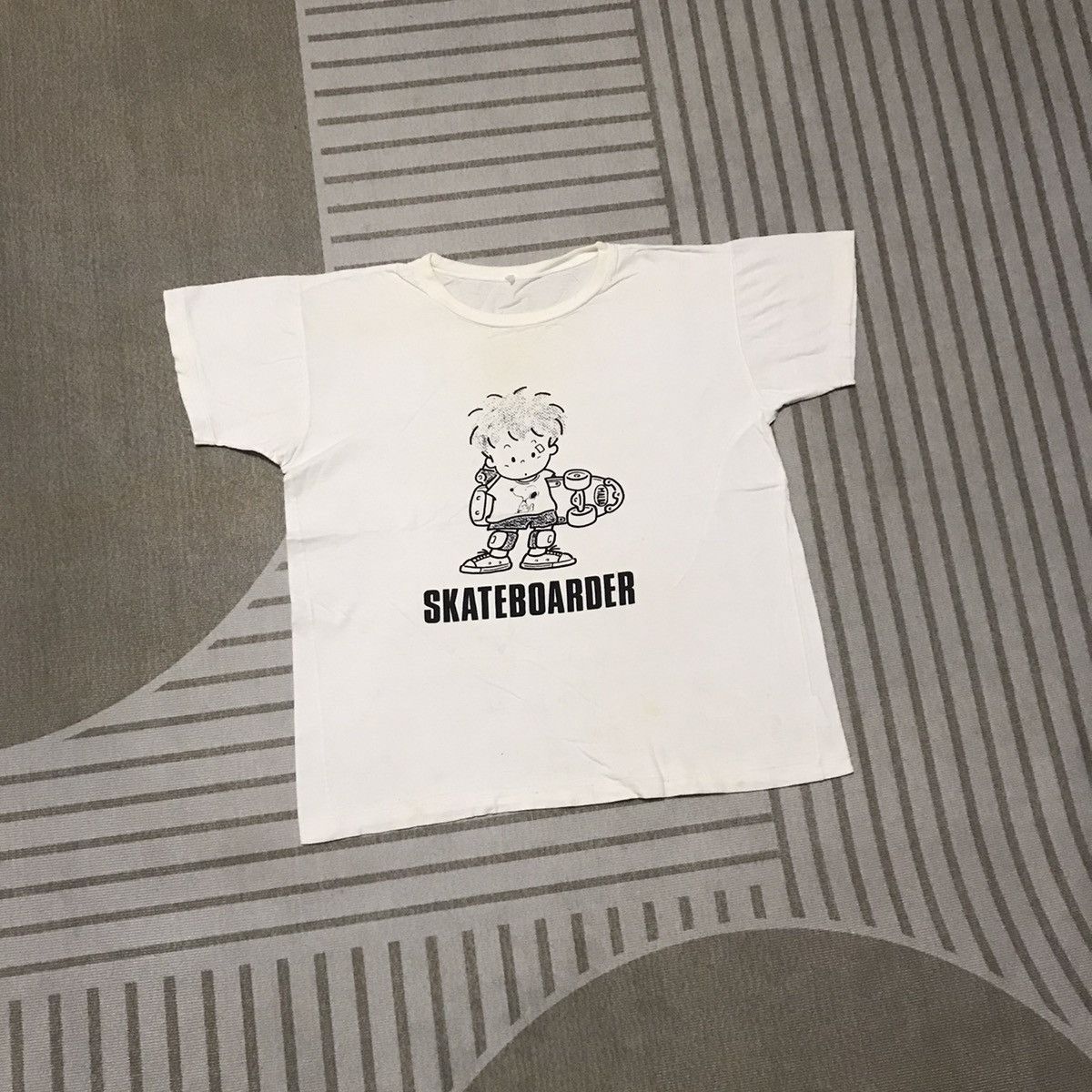 Peanuts × Vintage VINTAGE SNOOPY SKATEBOARDER RARE TEE Size US M / EU 48-50 / 2 - 1 Thumbnail