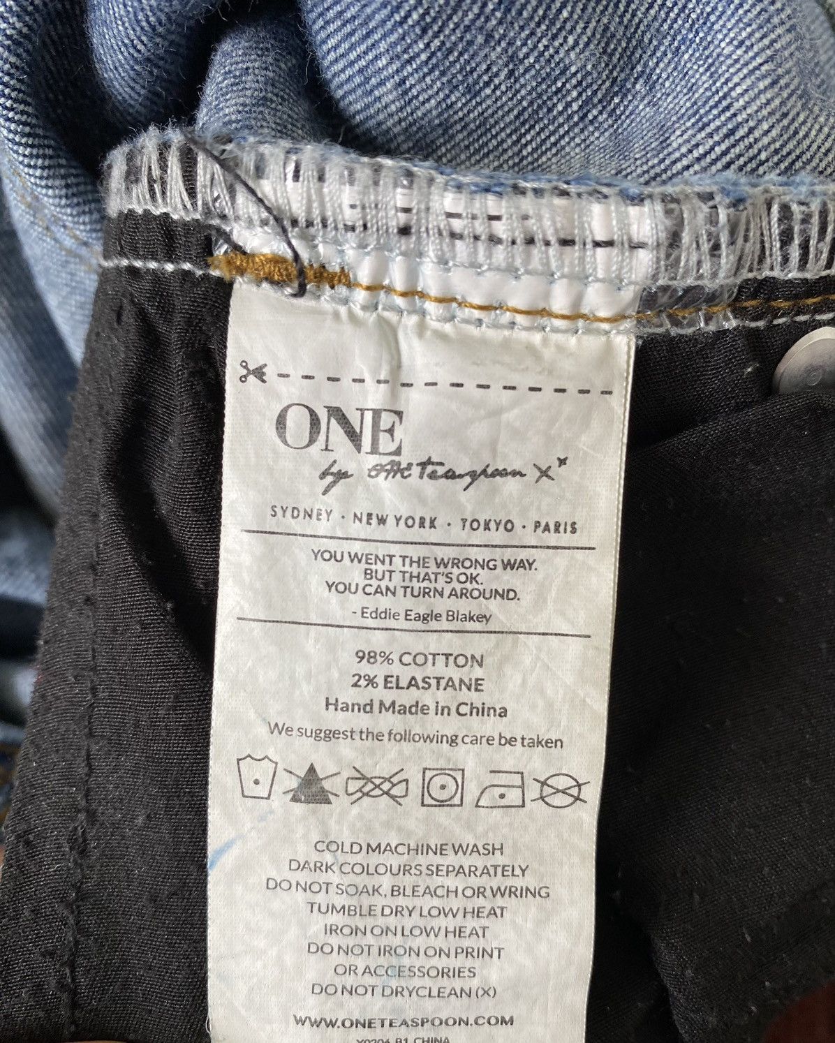 One Teaspoon ONE X ONETEASPOON JEANS SIZE 28 (6) ‘HOODLUMS’ $80 Size 28" / US 6 / IT 42 - 7 Thumbnail