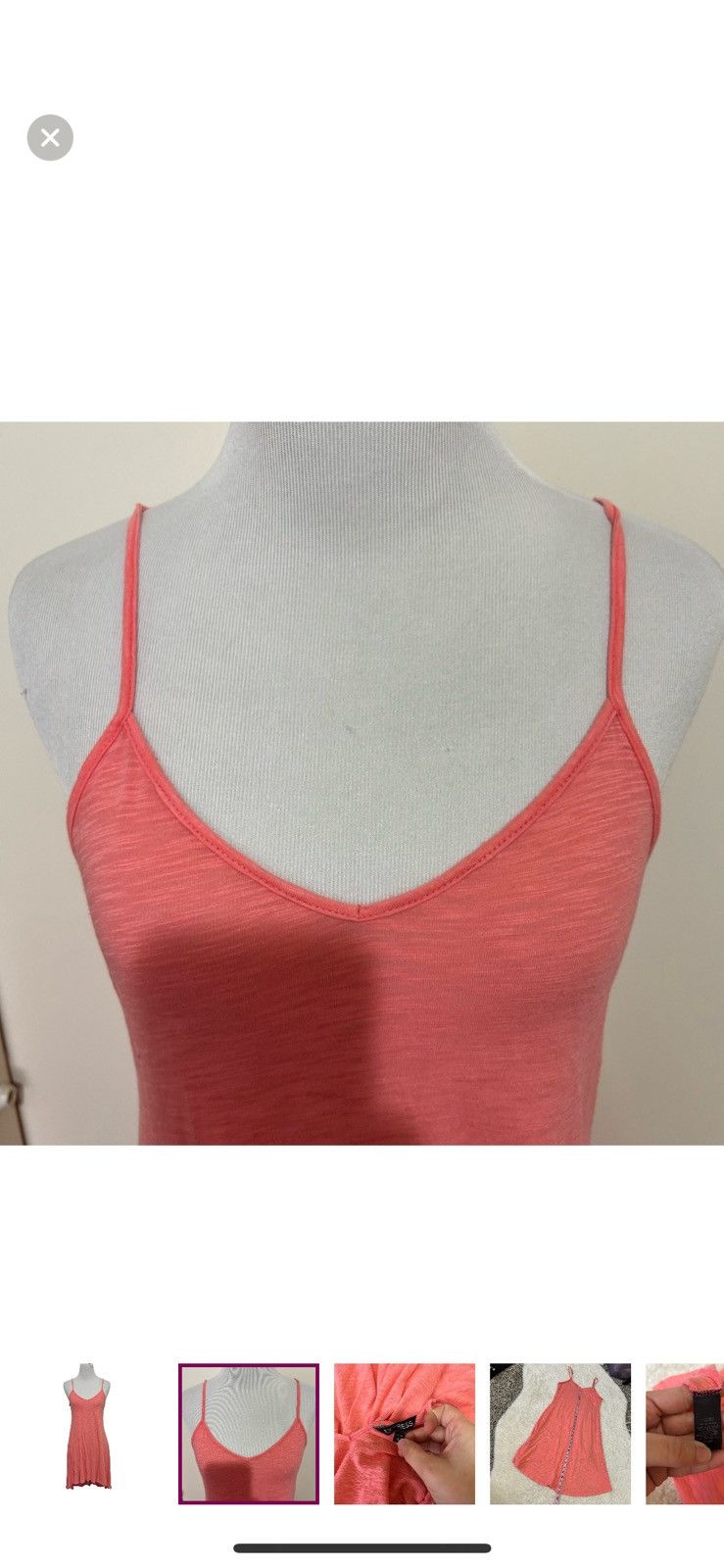 Express Express XS pink sleeveless sundress Size XS / US 0-2 / IT 36-38 - 3 Thumbnail