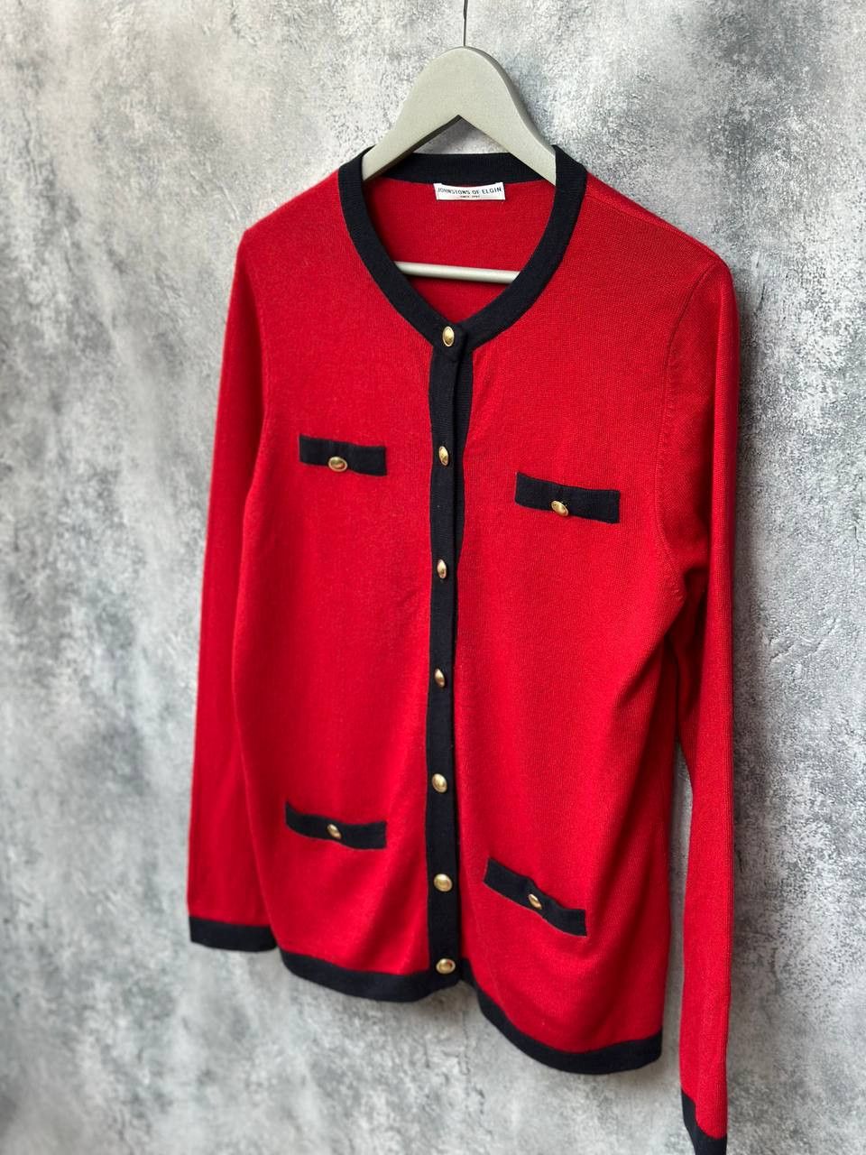 Johnstons Of Elgin Johnstons of Elgin Cashmere/Silk Cardigan Luxury Long Sleeve Size L / US 10 / IT 46 - 2 Thumbnail