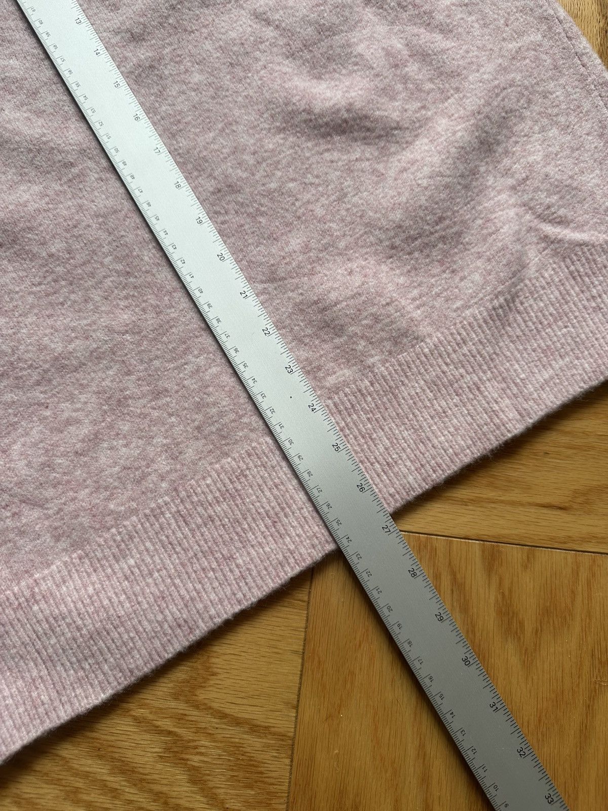 Kith BOUCLE HARMON RUGBY PULLOVER SWEATER (FRENCH PINK), SZ MED Size US M / EU 48-50 / 2 - 3 Thumbnail