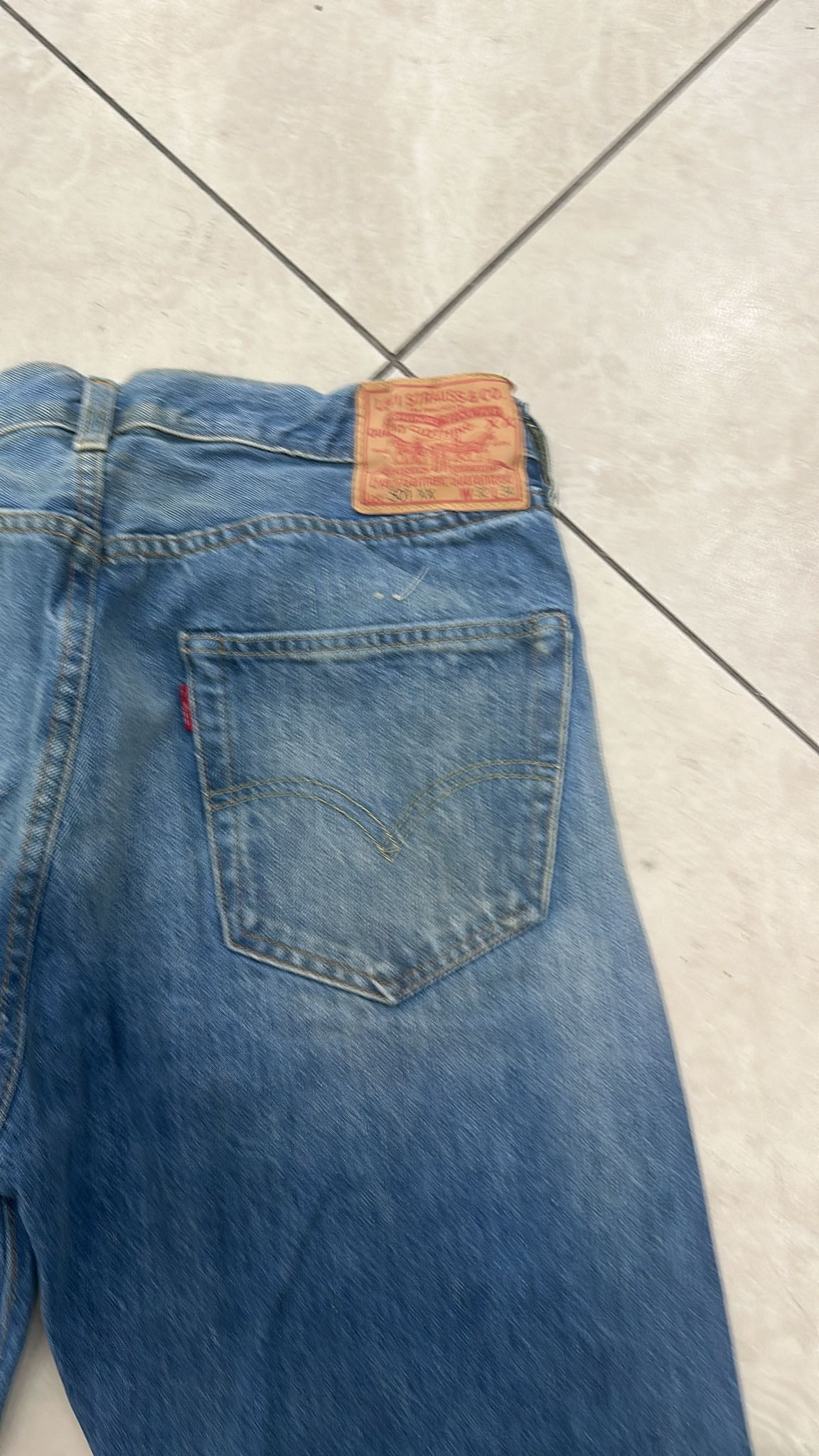 Levi's Vintage Clothing LVC Levi's Vintage Clothing 1955 501XX BigE Selvedge Jeans Size US 32 / EU 48 - 6 Thumbnail