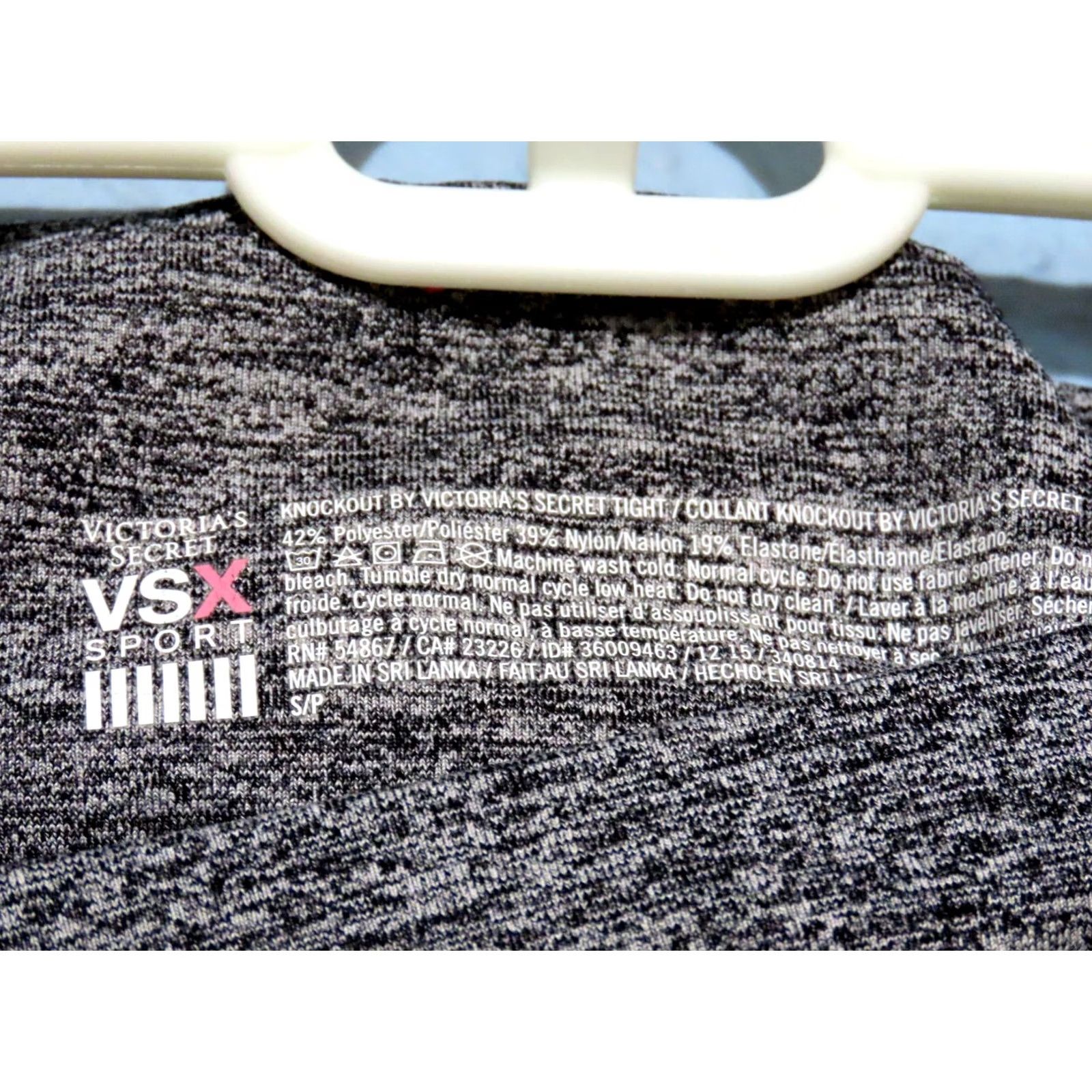 Victoria's Secret Victoria'S Secret VSX Sport Collant Knockout Tight Leggings S/Petites Gray Size 28" / US 6 / IT 42 - 4 Thumbnail