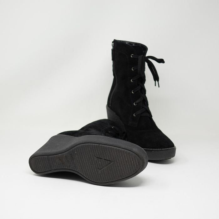 Aquatalia Aquatalia Vviann Genuine Suede Leather Rubber Grailed