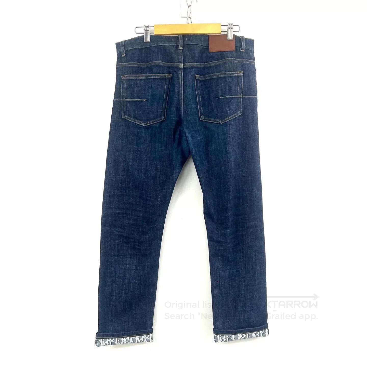 Dior Dior Men's Straight Slim Logo Jeans. Size US 34 / EU 50 - 2 Thumbnail