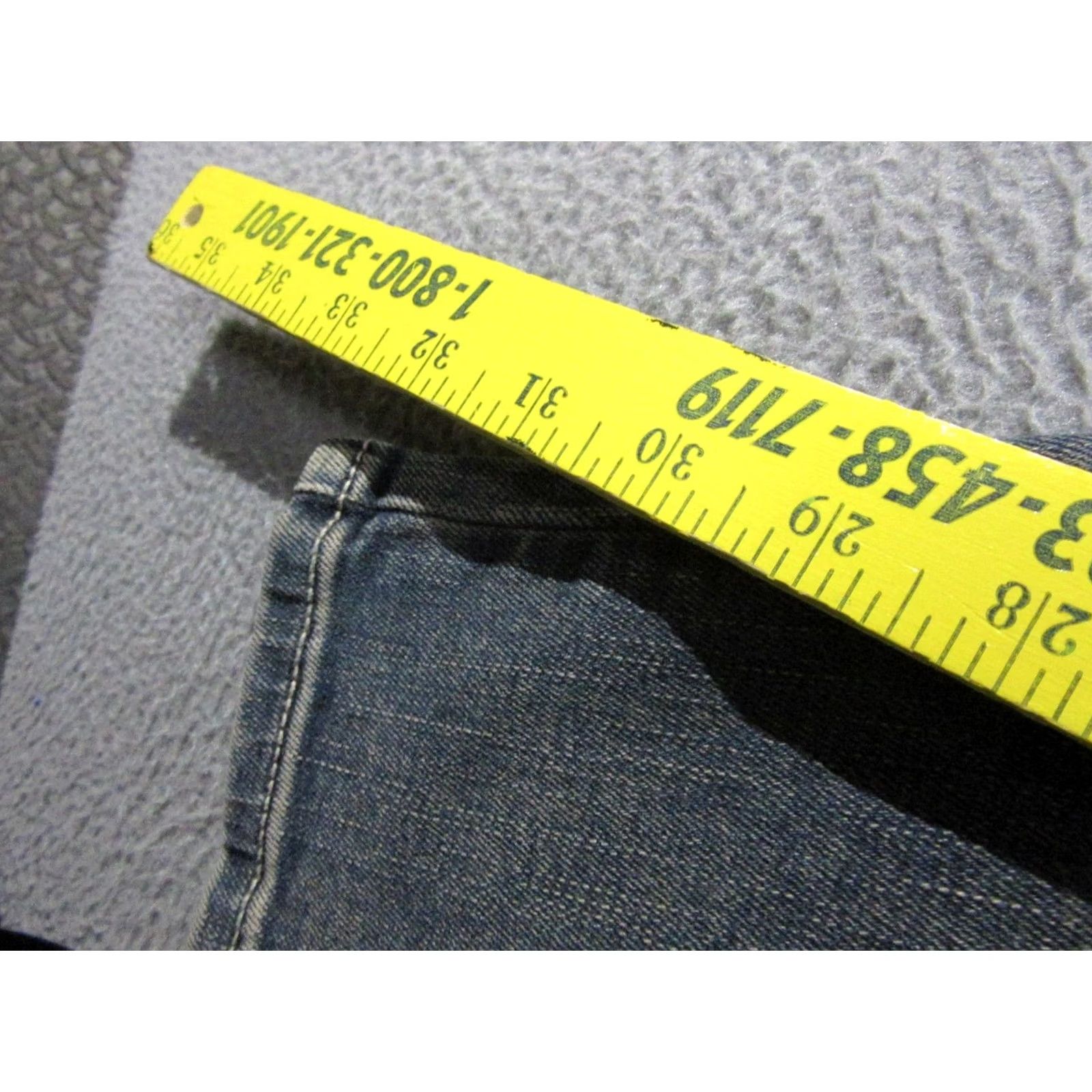 Vintage Moon Shine Spirit Jeans Mens 38x32 Blue Skinny Stretch Denim Pants New Size US 38 / EU 54 - 3 Thumbnail