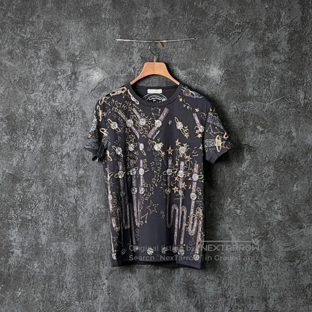 Valentino valentino multi-element printed cotton short sleeve. Size US XS / EU 42 / 0 - 1 Thumbnail