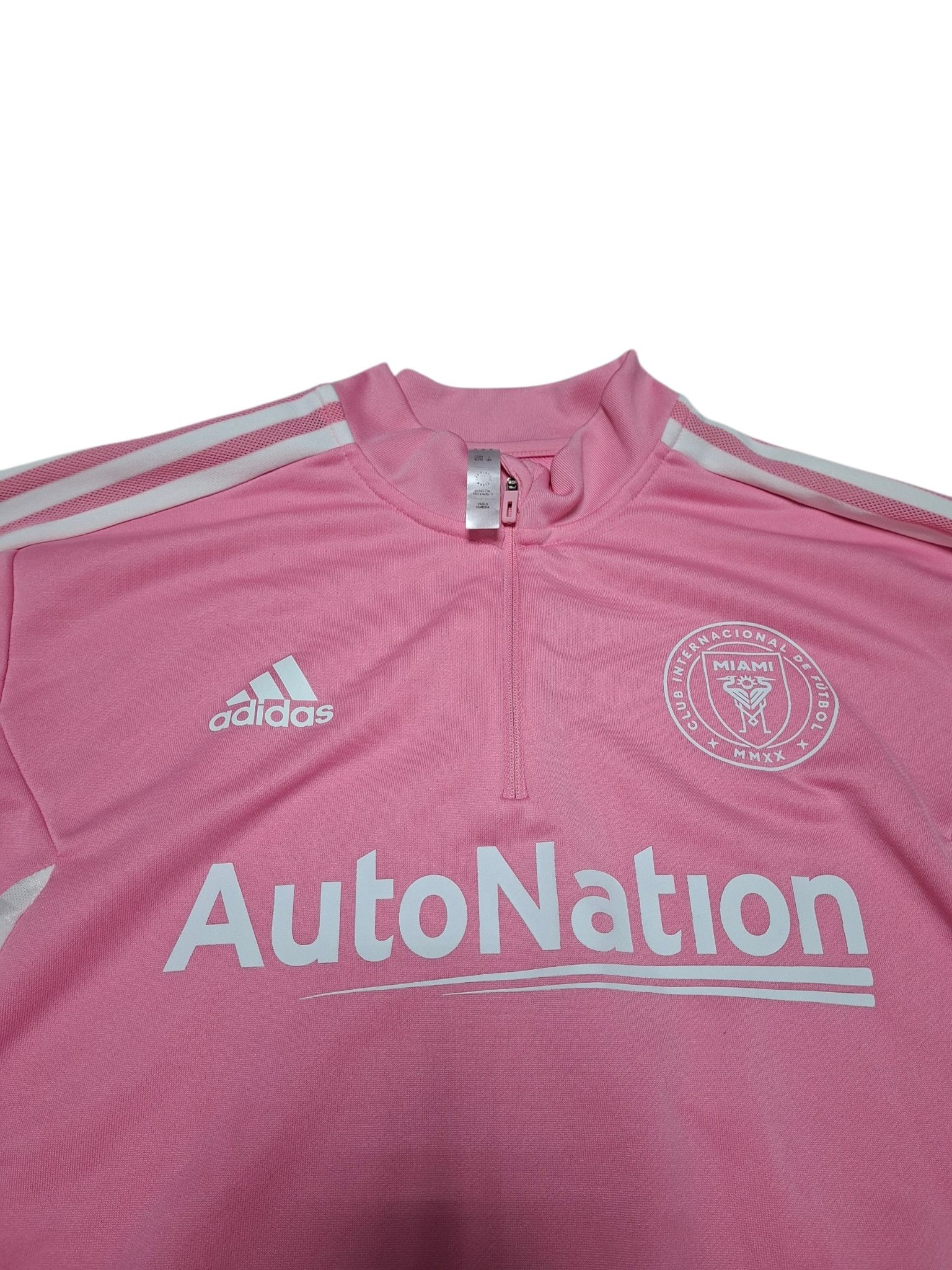 Adidas INTER MIAMI ADIDAS 2021 SOCCER TRAINING SWEATSHIRT Size US XL / EU 56 / 4 - 3 Thumbnail