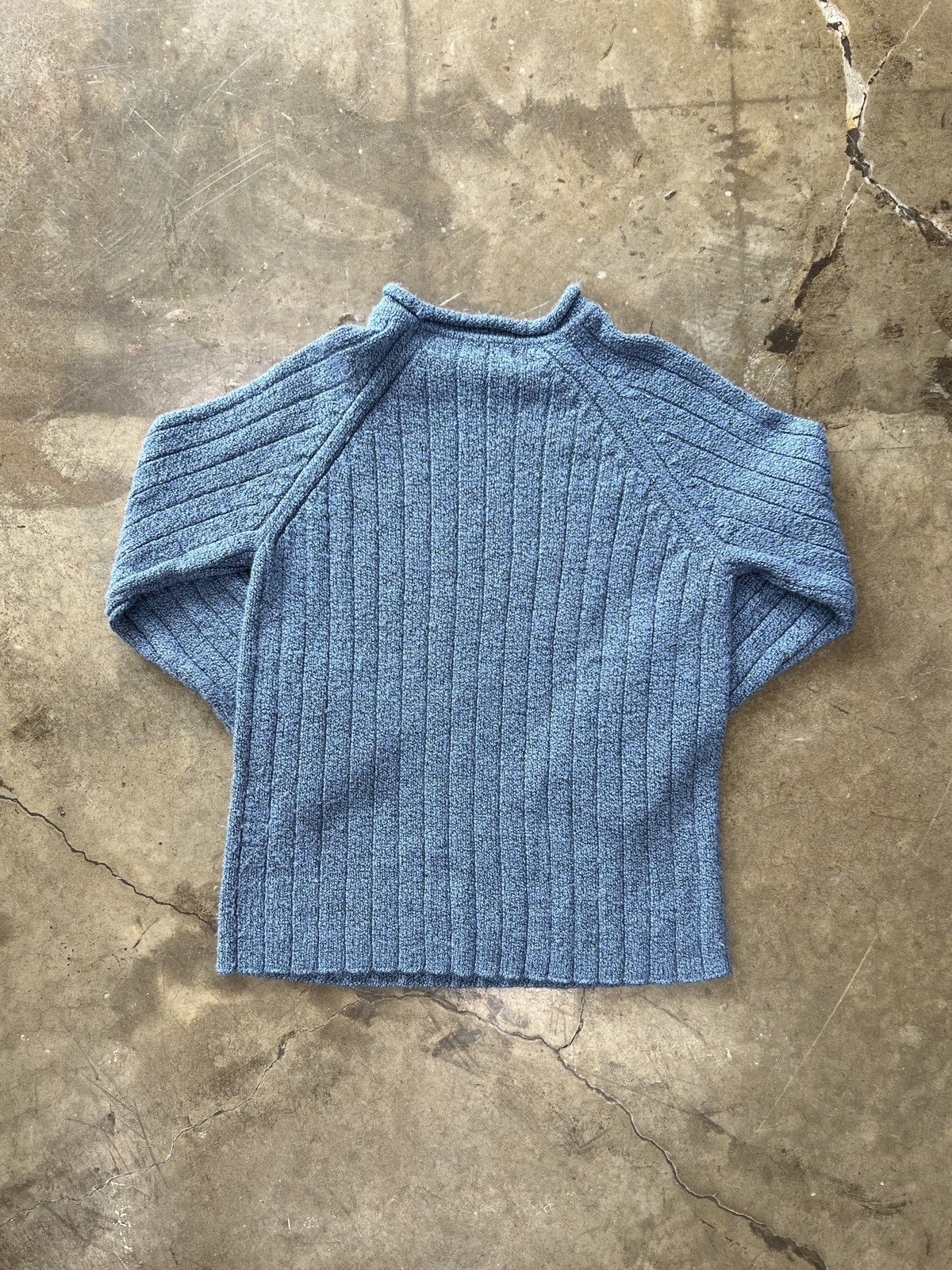 Vintage Vintage White Stag Knit Blue Woven Sweater W Medium Size M / US 6-8 / IT 42-44 - 4 Thumbnail