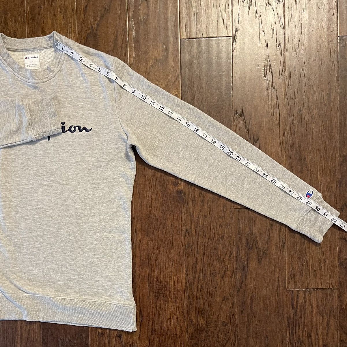 Champion Champion Script Spell Out Pullover Crewneck Sweatshirt Y2K Size US M / EU 48-50 / 2 - 6 Thumbnail