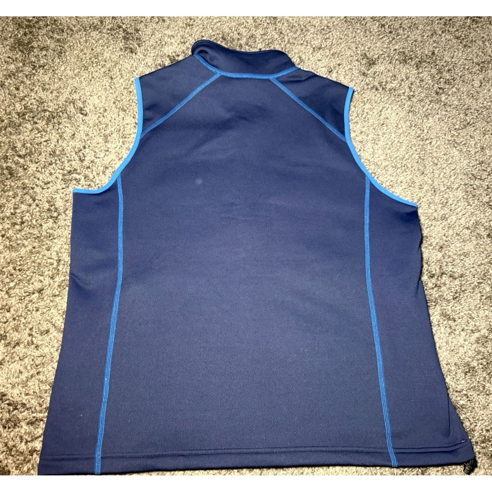 Vintage L.L. Bean Fleece Vest Mens Blue Prostretch Full Zip Outdoor Business Large Vest Popular Outdoor Windbreaker Men L.L. Bean Mens Regular Size L MH Size US L / EU 52-54 / 3 - 7 Thumbnail