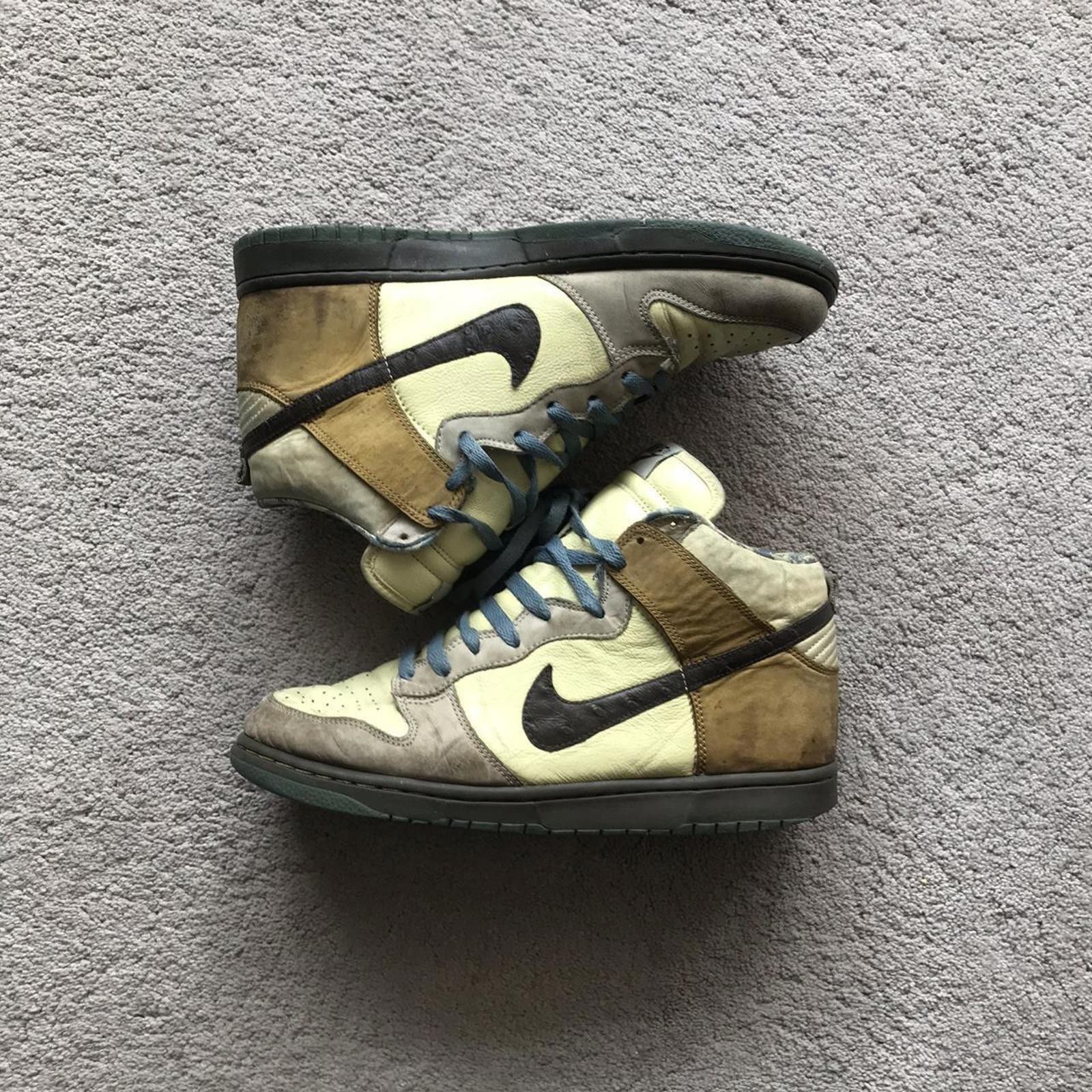 Nike Vintage Nike Dunk High PRM Lemonade 2006 Size US 10 / EU 43 - 1 Thumbnail