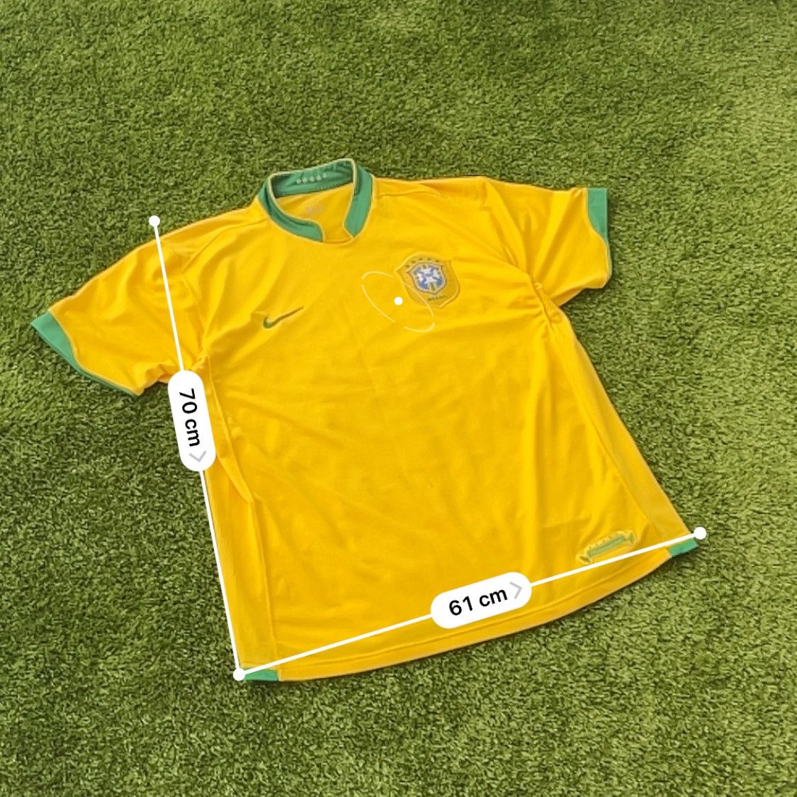 Nike Vintage Nike Brazil 2006 Football Jersey Ronaldo Era Shirt Size US XL / EU 56 / 4 - 2 Thumbnail