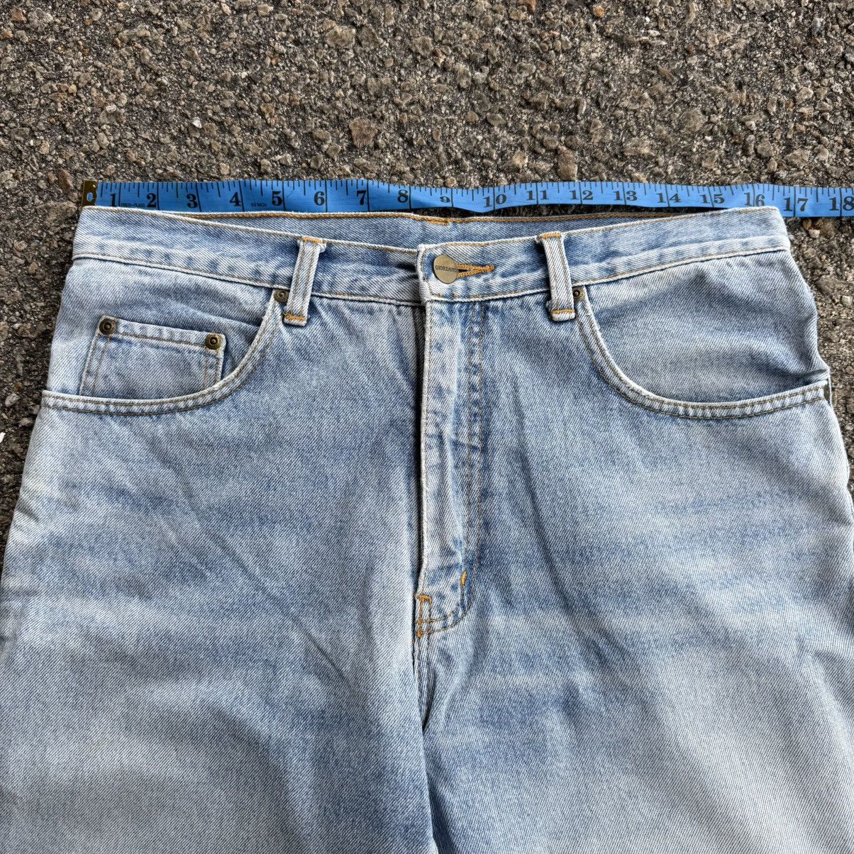 Giordano VINTAGE GIORDANO BLUE DENIM STRAIGHT FADED JEAN PANTS Size US 33 - 6 Thumbnail