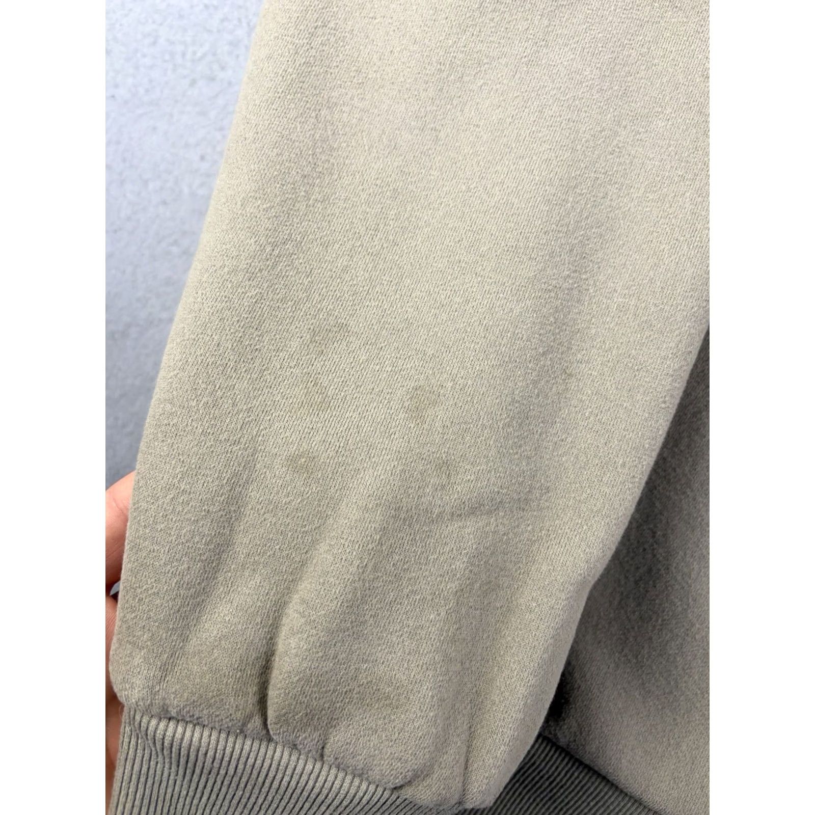 Vintage White Fox Sweatshirt Pullover Zip White S Women Activewear Logo Fleece Collared Solid Pullover 90s? Size S / US 4 / IT 40 - 4 Thumbnail
