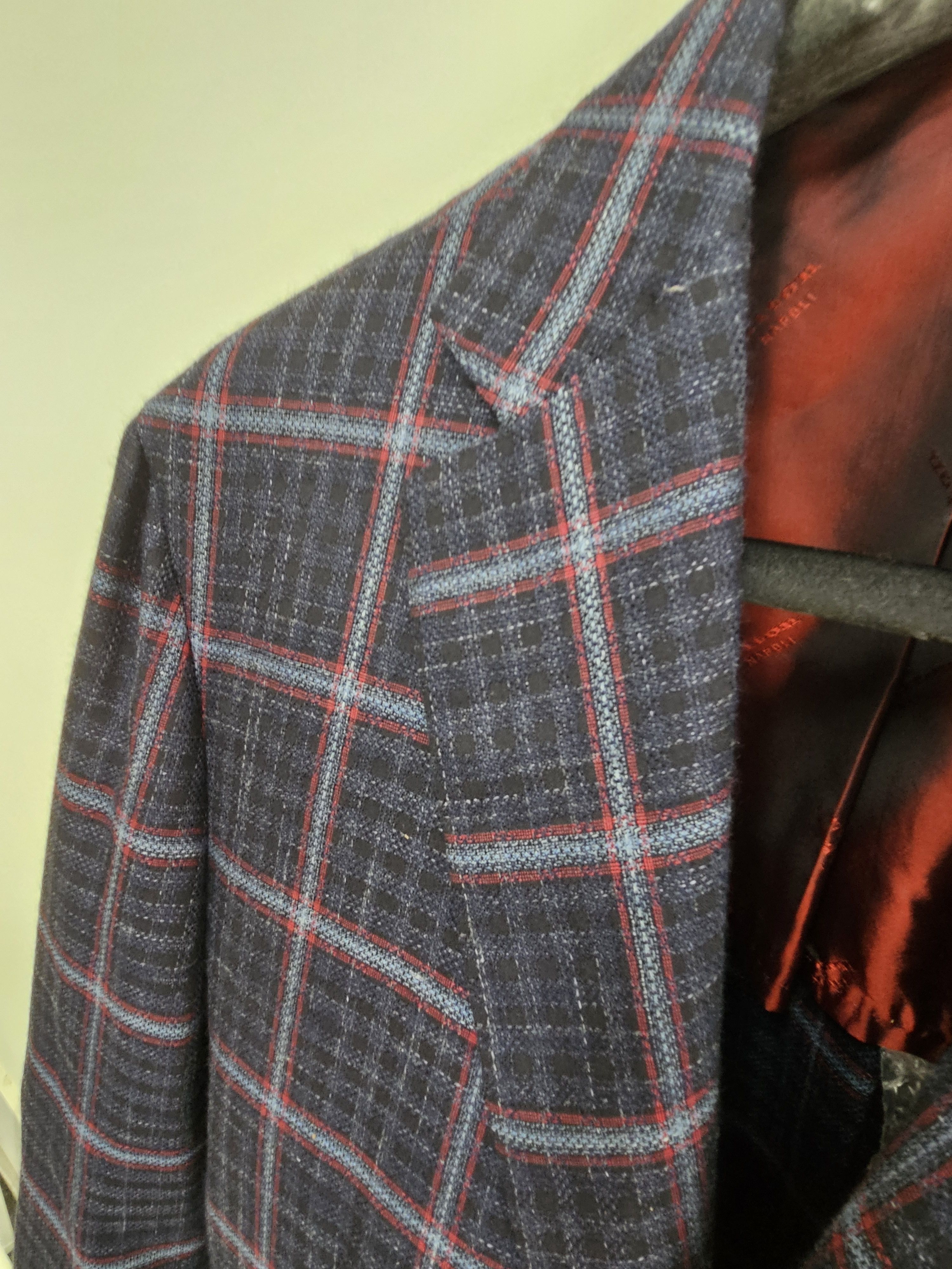 Kiton Kiton Napoli Cashmere Silk Sport Coat Blazer Made in Italy Size 46L - 2 Thumbnail