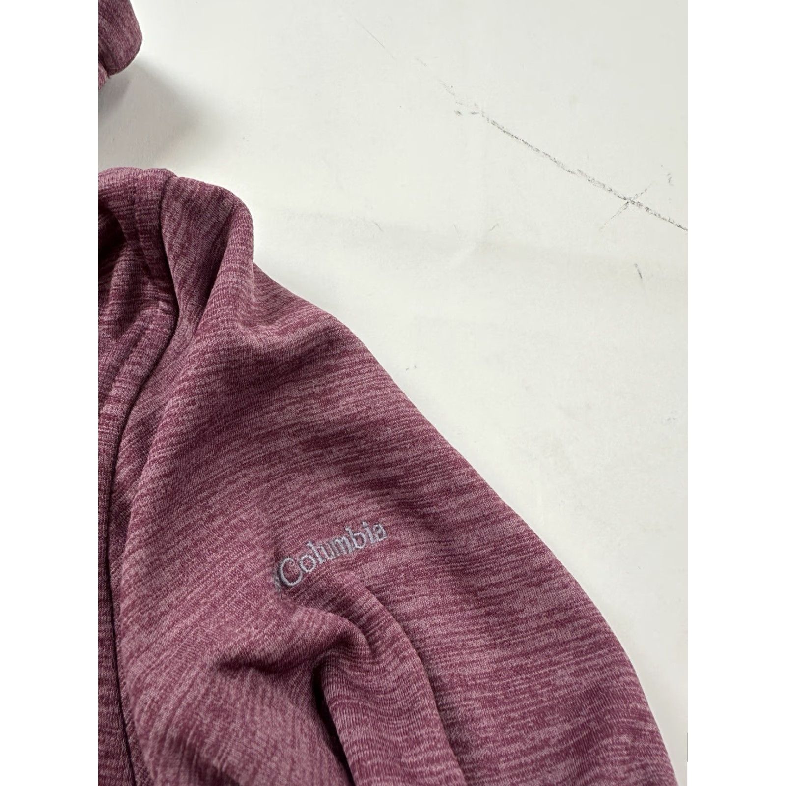 Vintage Columbia Sweatshirt Womens Small Purple Fleece Cowl Neck Pullover Activewear Regular Size S Size S / US 4 / IT 40 - 3 Thumbnail