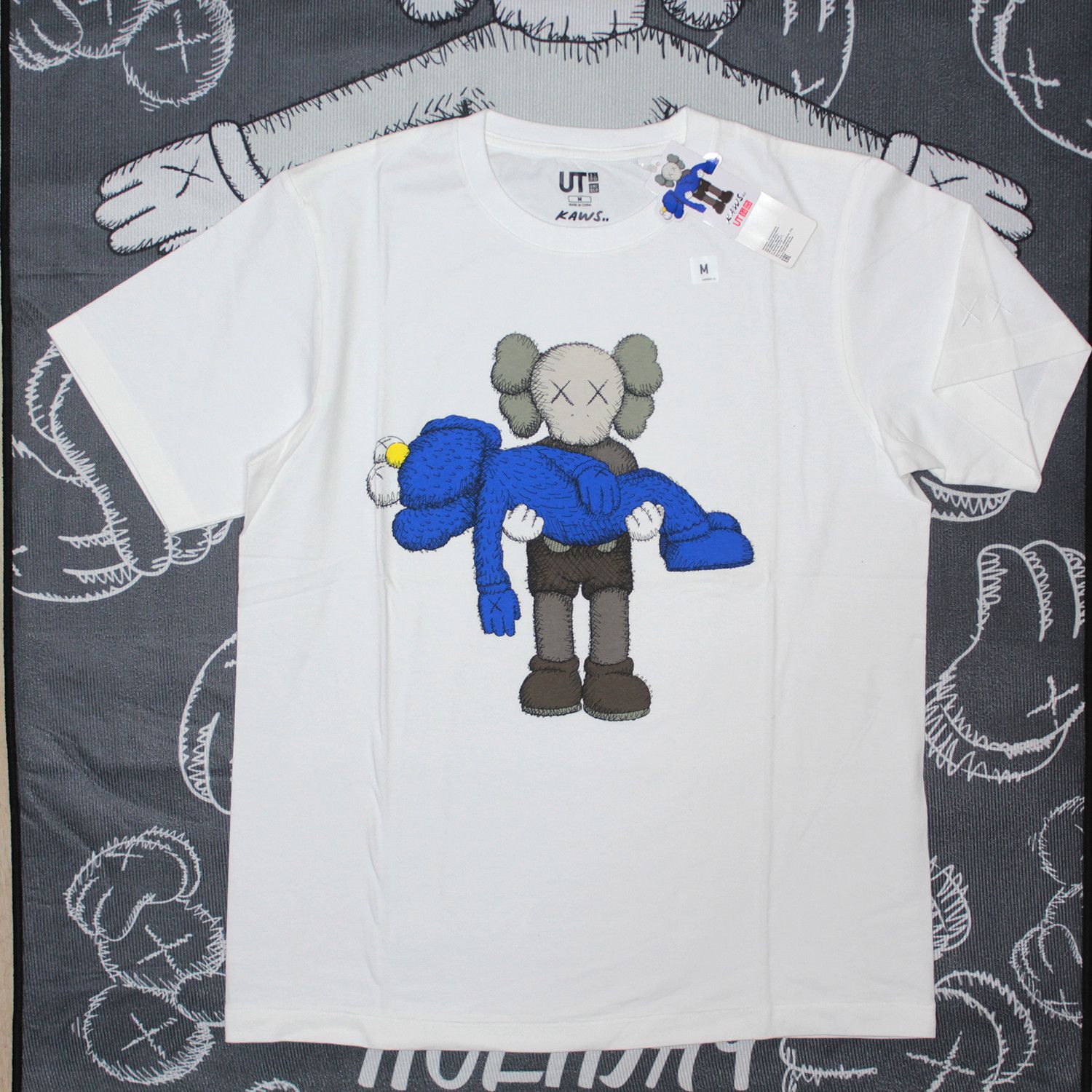 Kaws × Uniqlo KAWS x Uniqlo Gone Tee white Size US M / EU 48-50 / 2 - 1 Thumbnail