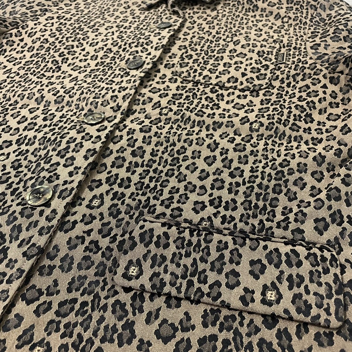 Fendi Vintage Fendi Leopard Monogram Jacket Size US M / EU 48-50 / 2 - 3 Thumbnail