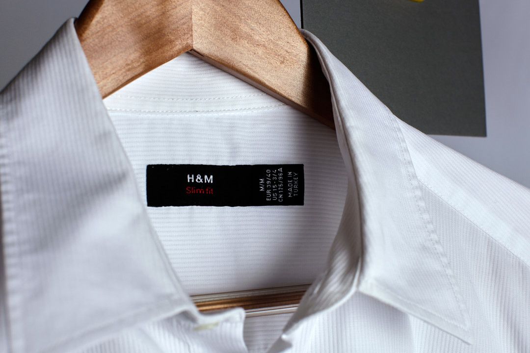 H&M H&M Slim Fit long sleeve white stripe button-down shirt Size US XXS / EU 40 - 4 Thumbnail