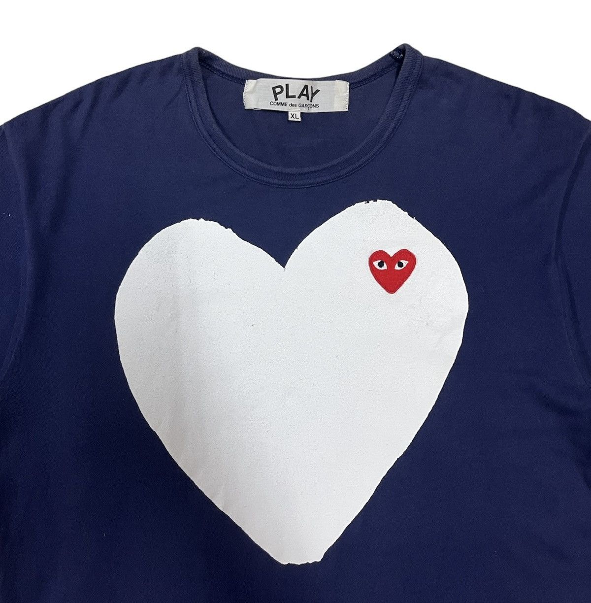 Comme des Garcons PLAY × Designer × Japanese Brand Comme des garcons play t shirt Size US XL / EU 56 / 4 - 2 Thumbnail