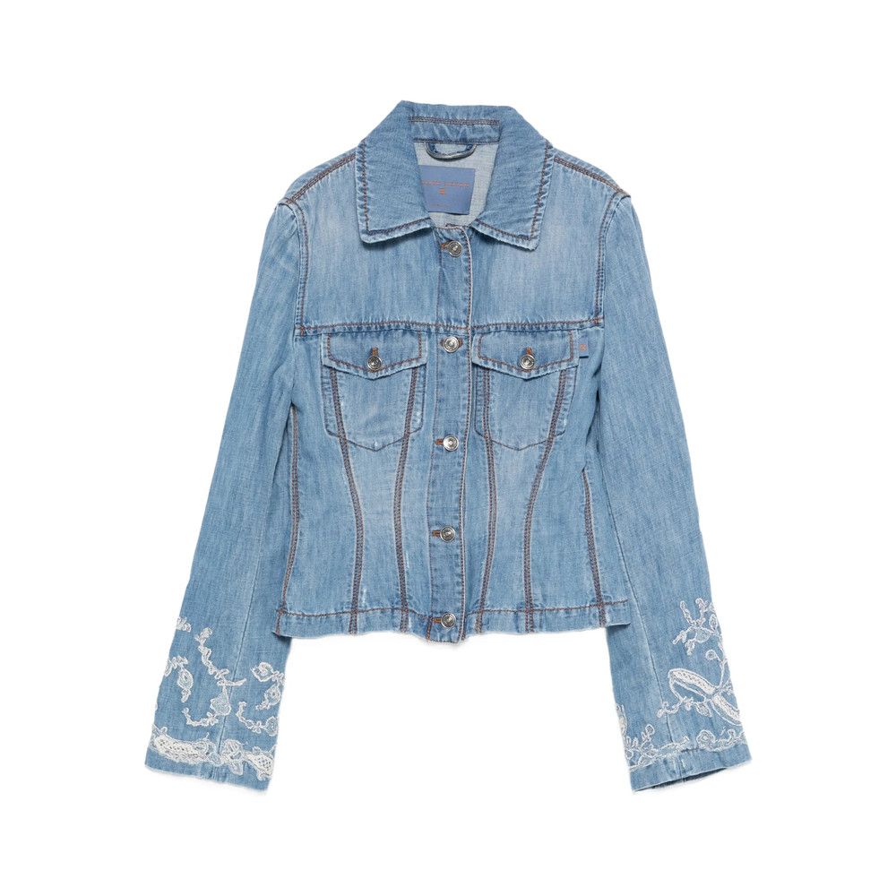 Ermanno Scervino BLUE Jackets - Denim Jackets
