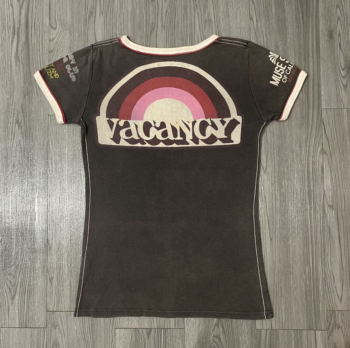 Hysteric Glamour Newson The World Run Over Event Ringer Tee Hysteric Design Size S / US 4 / IT 40 - 2 Thumbnail