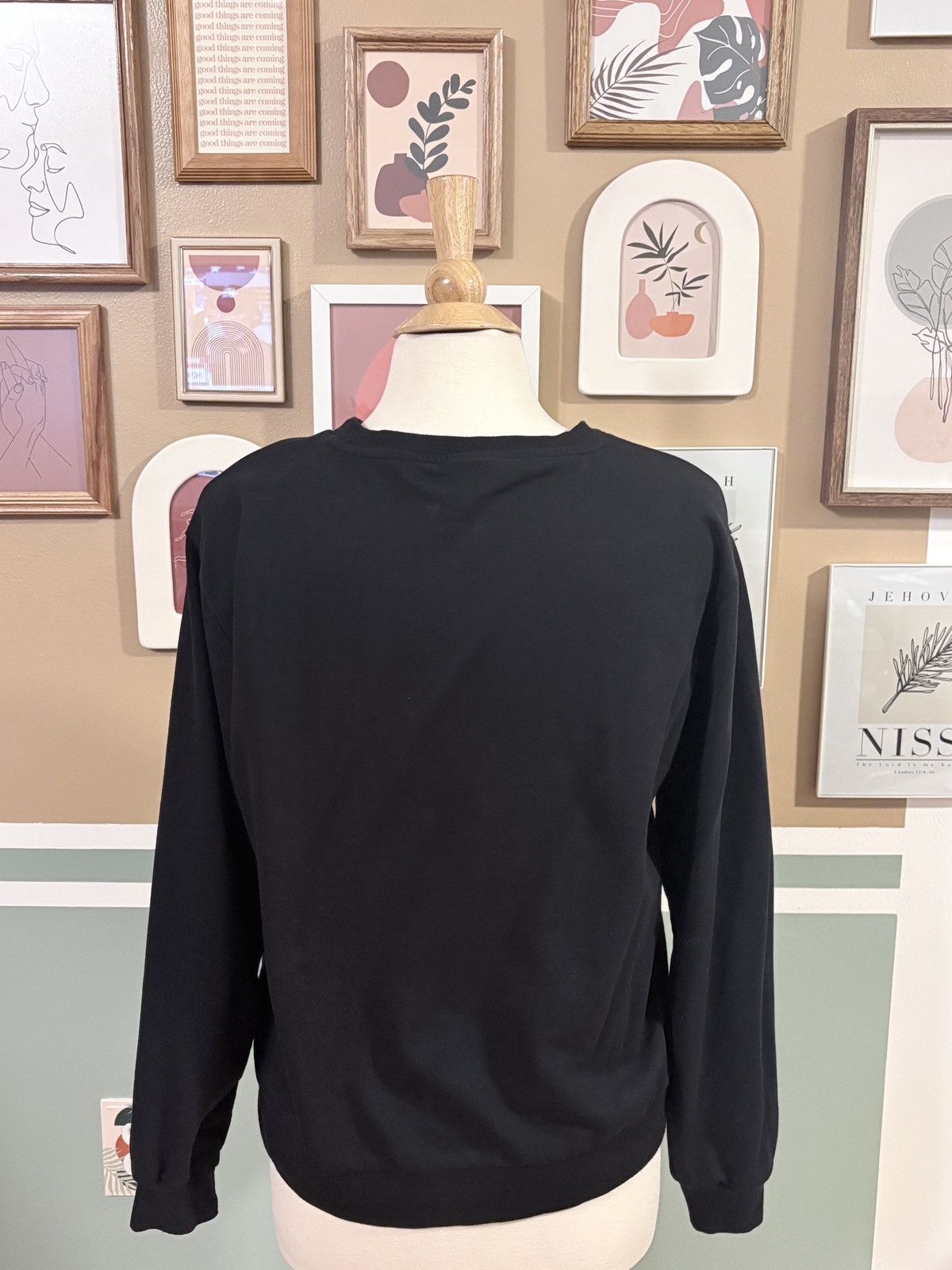 Keith Haring Keith Haring Black Heart Graphic Logo Sweatshirt Size L / US 10 / IT 46 - 5 Thumbnail