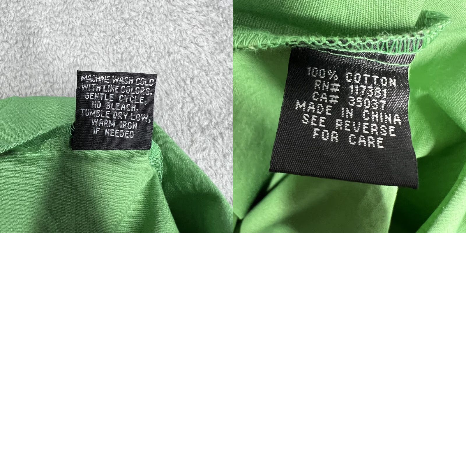 Vintage Orisue Mens Button-Up Shirt Size Medium Green Striped Long Sleeve Woven EUC Size US M / EU 48-50 / 2 - 10 Thumbnail