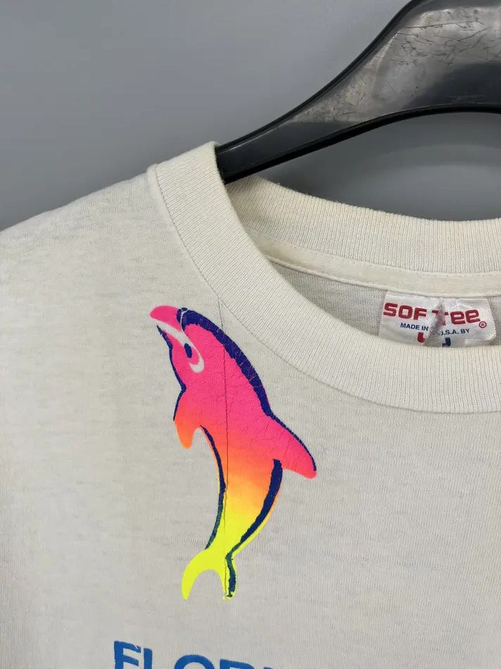 Vintage 90s Florida All Over Print Shirt Y2K Size US XL / EU 56 / 4 - 11 Thumbnail