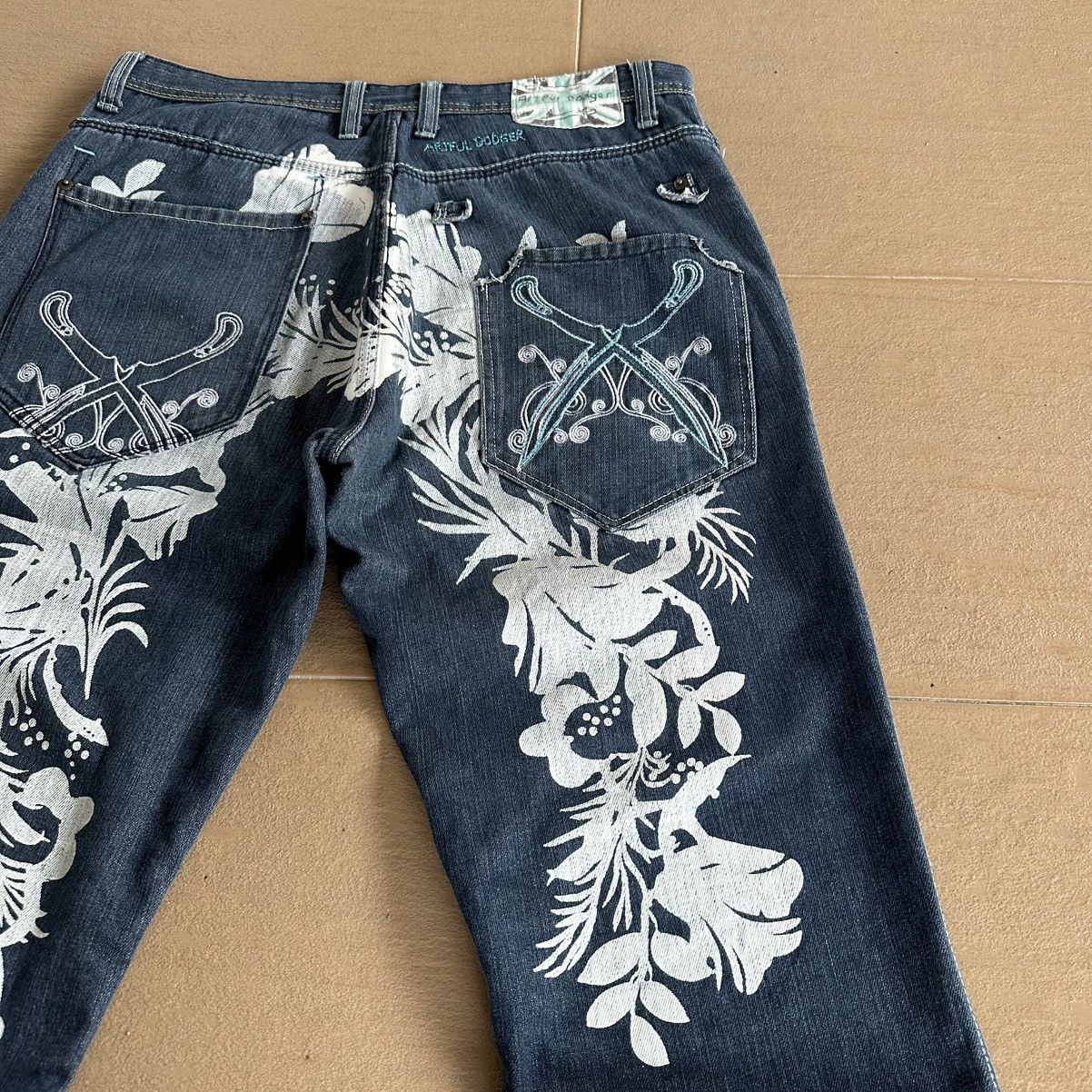 Artful Dodger Vintage Artful Dodger Jesse Pinkman Y2K Denim Jeans Size 36 Size US 36 / EU 52 - 5 Thumbnail