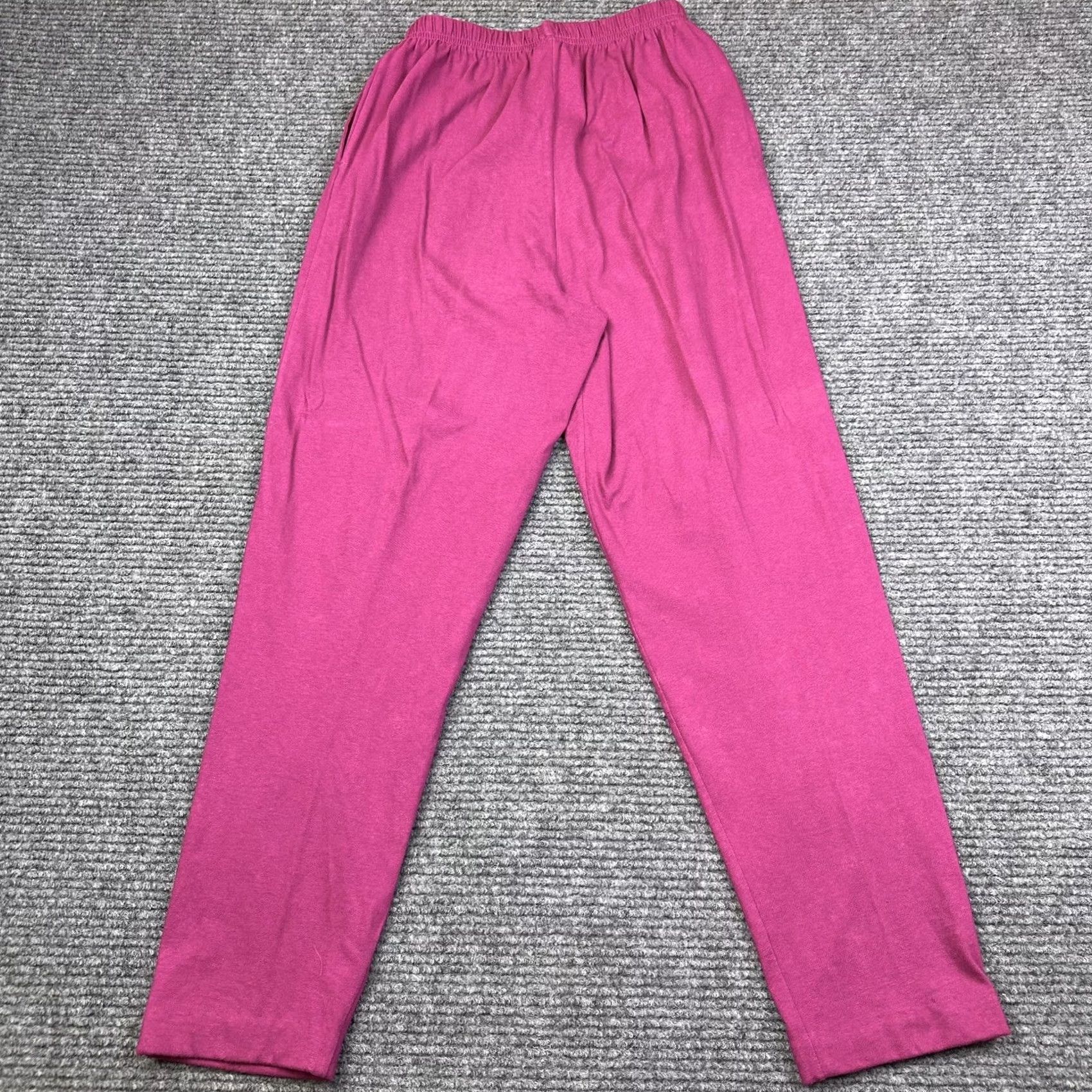 Hanes VINTAGE Hanes Her Way Women Loungewear Sweatpants Pink M Stained 90s Vintage Size 32" / US 10 / IT 46 - 3 Thumbnail