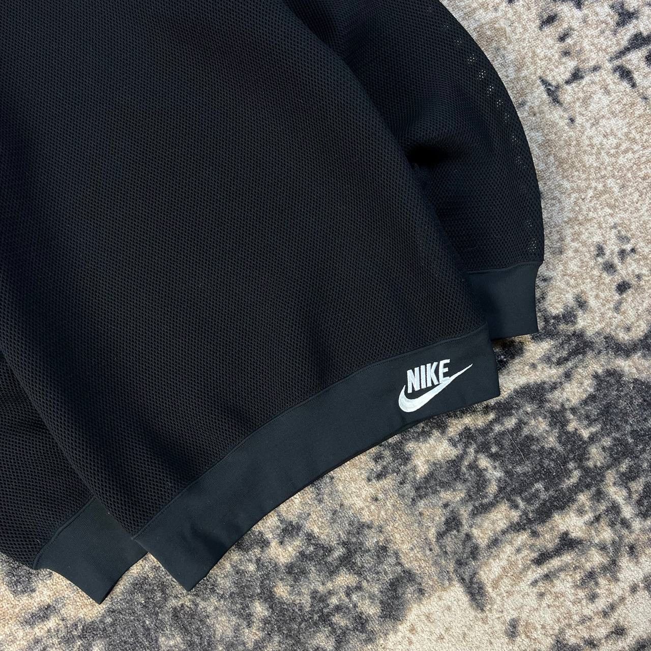 Nike Rare Nike Black Label Vintage Mesh Sweatshirt Size US L / EU 52-54 / 3 - 3 Thumbnail