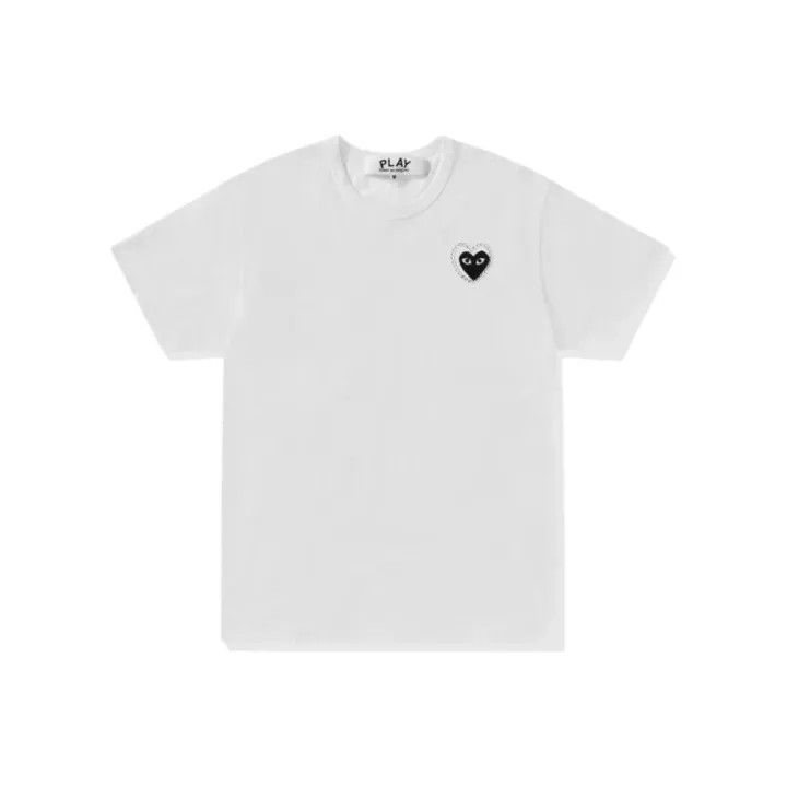 Comme des Garcons Comme Des Garcons Play Short Sleeve T-Shirt 0079 Size US XL / EU 56 / 4 - 1 Thumbnail