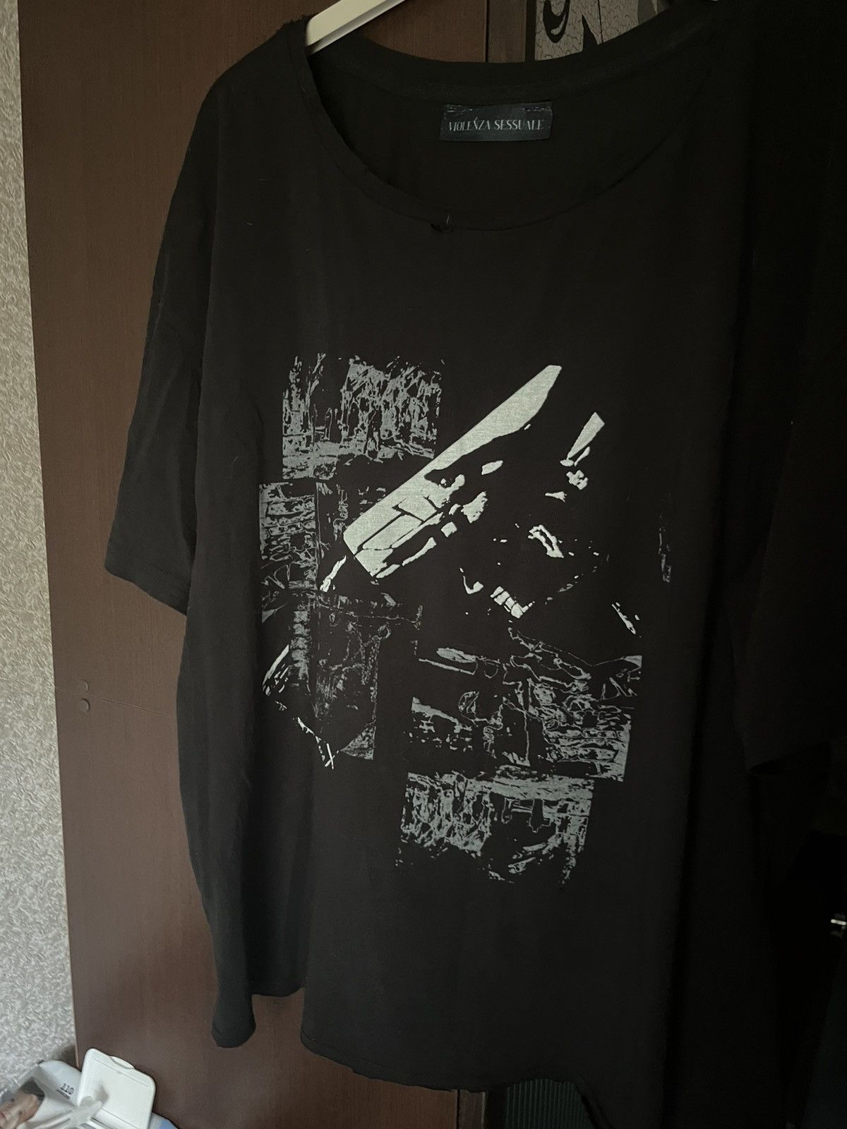 Vintage t shirt violence jesus like ERD Size US L / EU 52-54 / 3 - 1 Thumbnail