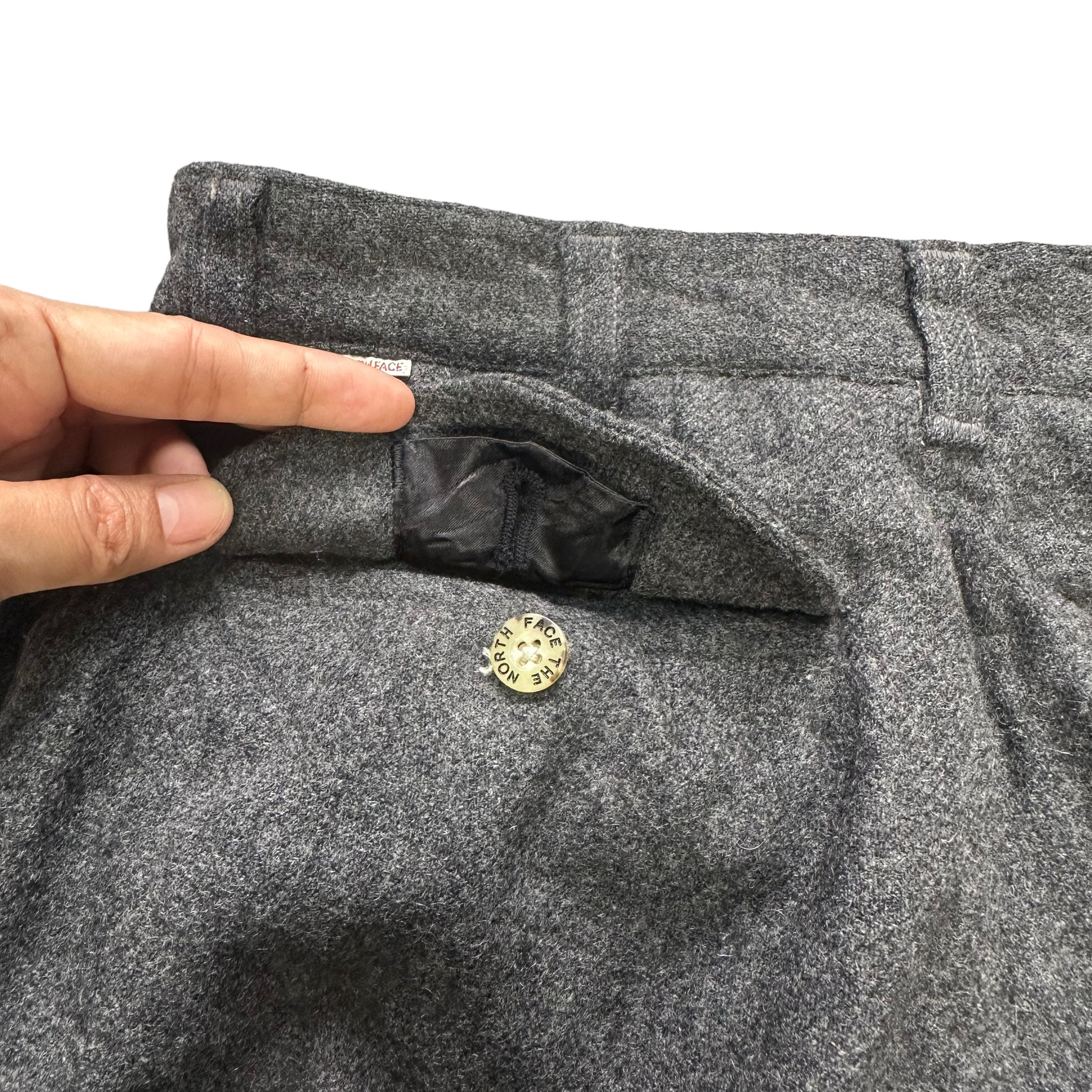 Nanamica THE NORHT FACE WOOL TROUSERS / CASUAL PANT #7901-189 Size US 26 / EU 42 - 12 Thumbnail